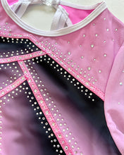 Load image into Gallery viewer, 3/4 Sleeved Pink Shadow Leotard - Stag Gymnastics Leotards