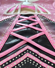 Load image into Gallery viewer, 3/4 Sleeved Pink Shadow Leotard - Stag Gymnastics Leotards