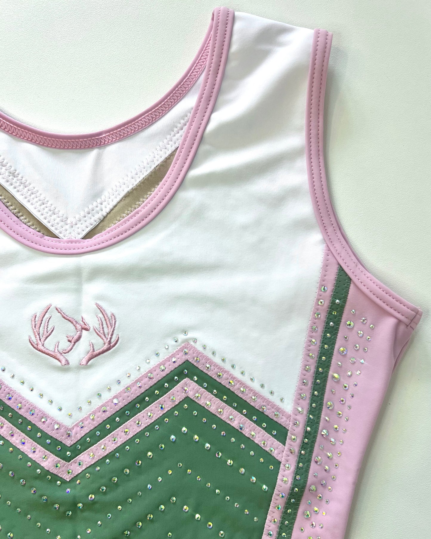 Khaki Blush Leotard - Stag Gymnastics Leotards