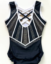 Load image into Gallery viewer, Midnight Silver Leotard - Stag Gymnastics Leotards