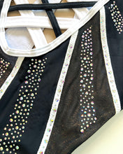 Load image into Gallery viewer, Midnight Silver Leotard - Stag Gymnastics Leotards