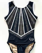 Load image into Gallery viewer, Midnight Silver Leotard - Stag Gymnastics Leotards