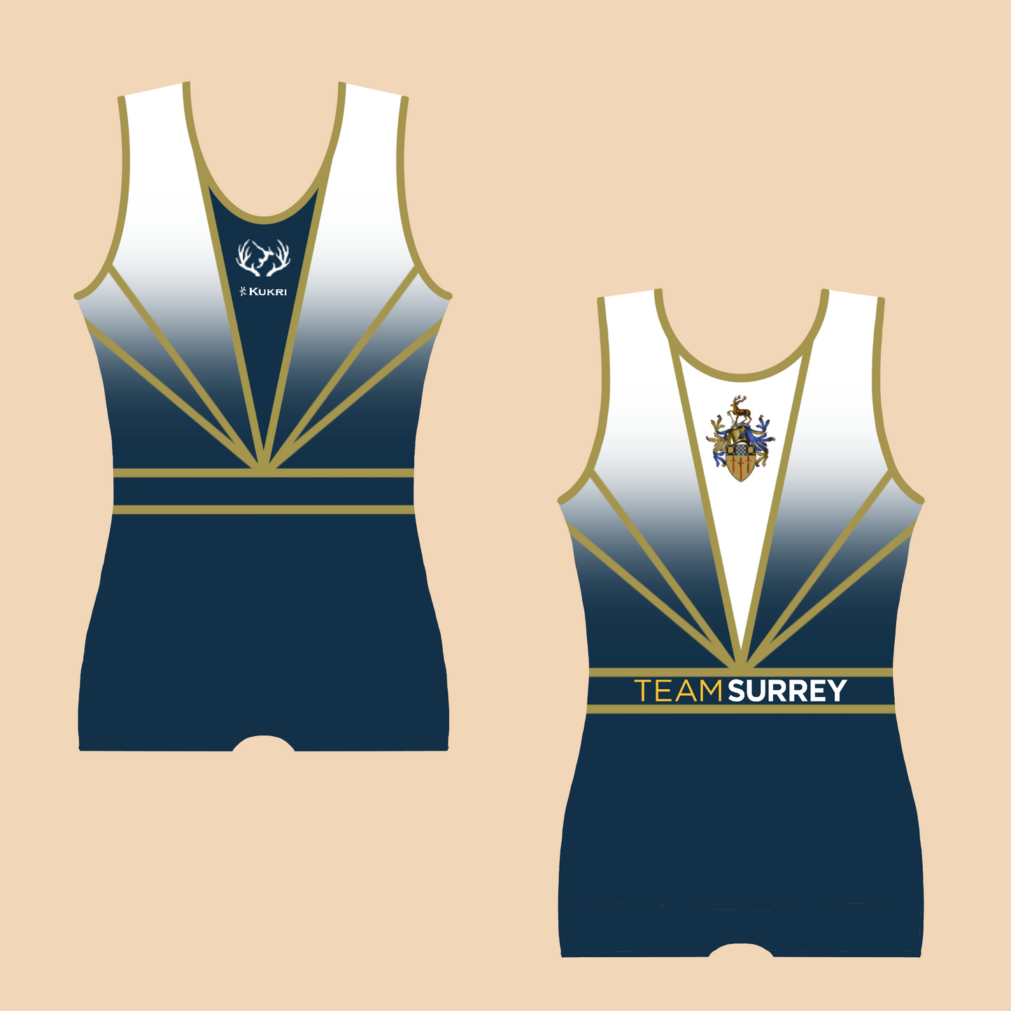 University of Surrey Gymnastics/Trampolining Club - Men's Unitard - Stag Gymnastics Leotards