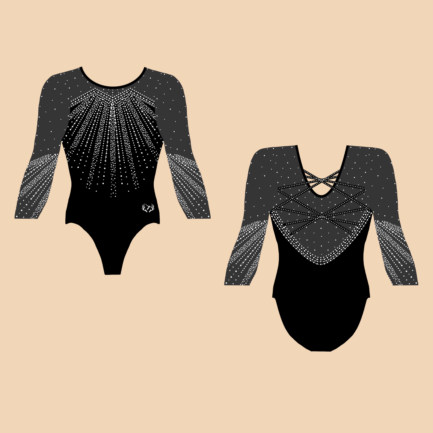 Wrexham Gymnastics Club - 3/4 Sleeved GfA Leotard