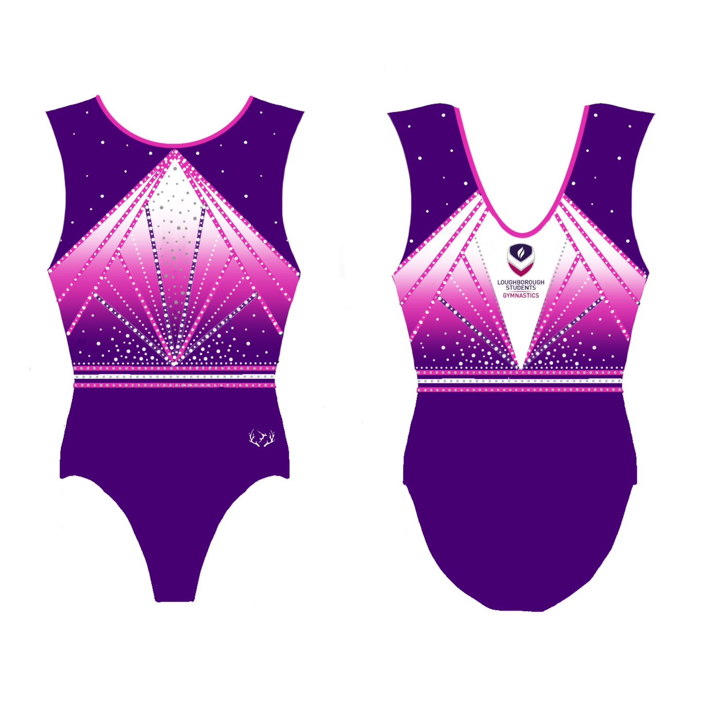 Loughborough University Gymnastics Club - Sleeveless Leotard