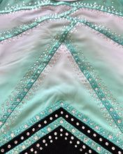 Load image into Gallery viewer, 3/4 Sleeved Mint Shadow Leotard - Stag Gymnastics Leotards
