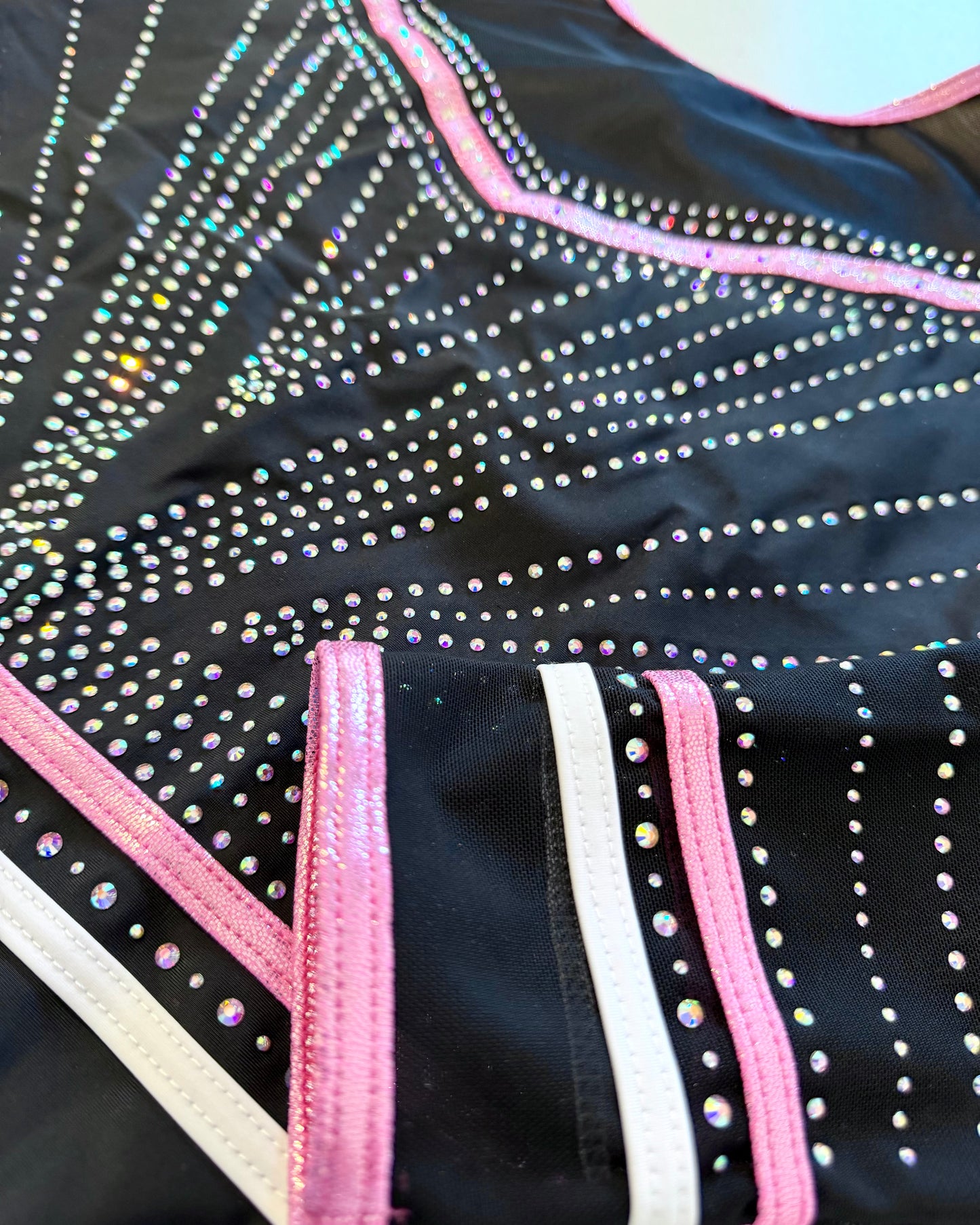 3/4 Sleeved Moonlight Pink Leotard - Stag Gymnastics Leotards