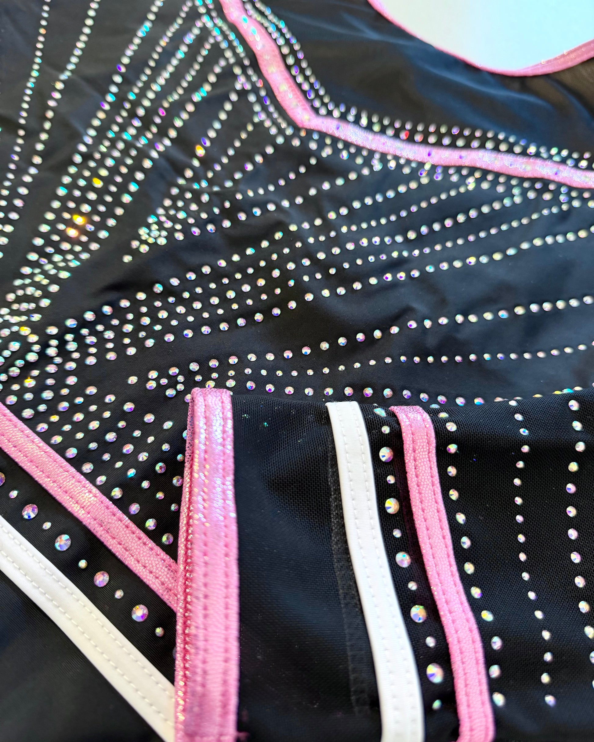 3/4 Sleeved Moonlight Pink Leotard - Stag Gymnastics Leotards