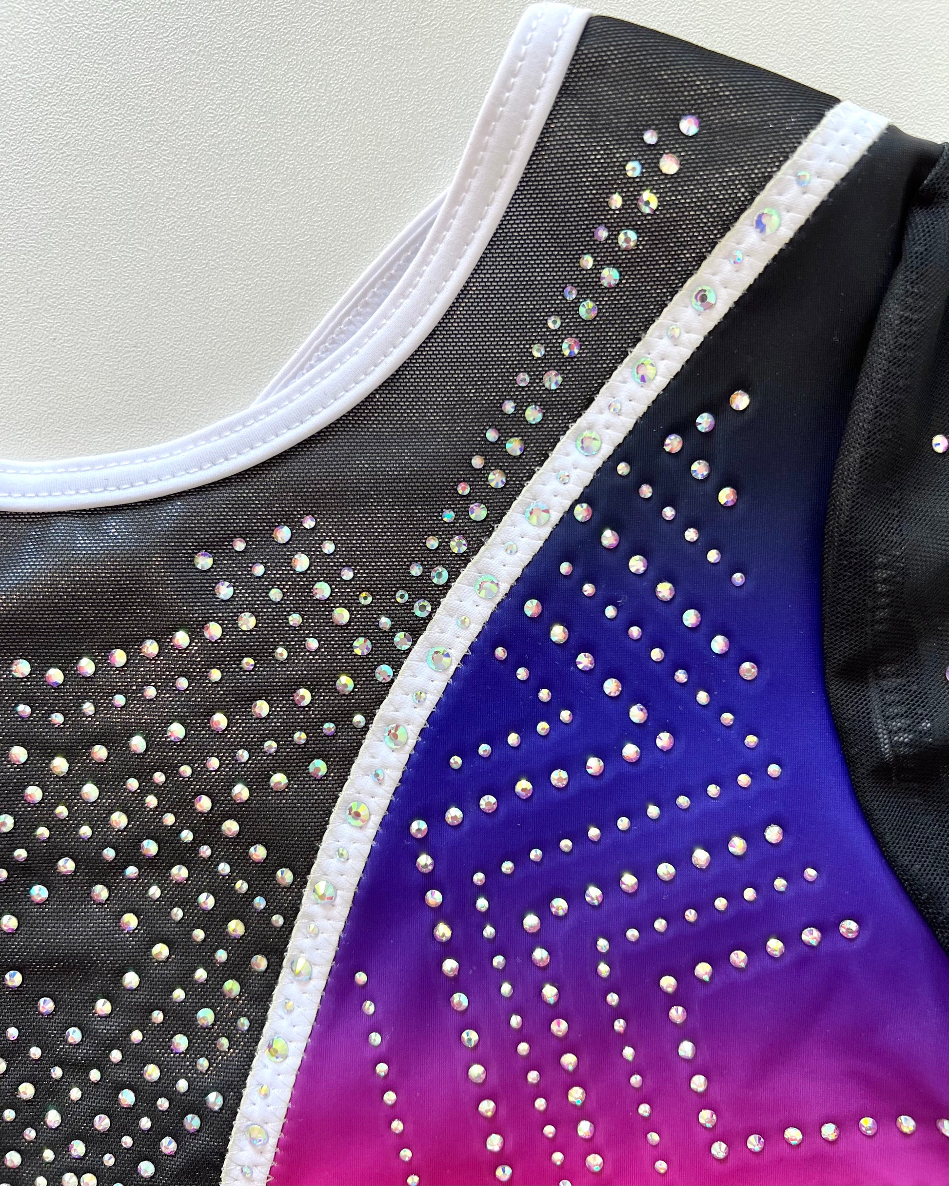 3/4 Sleeved Skyburst Leotard - Stag Gymnastics Leotards