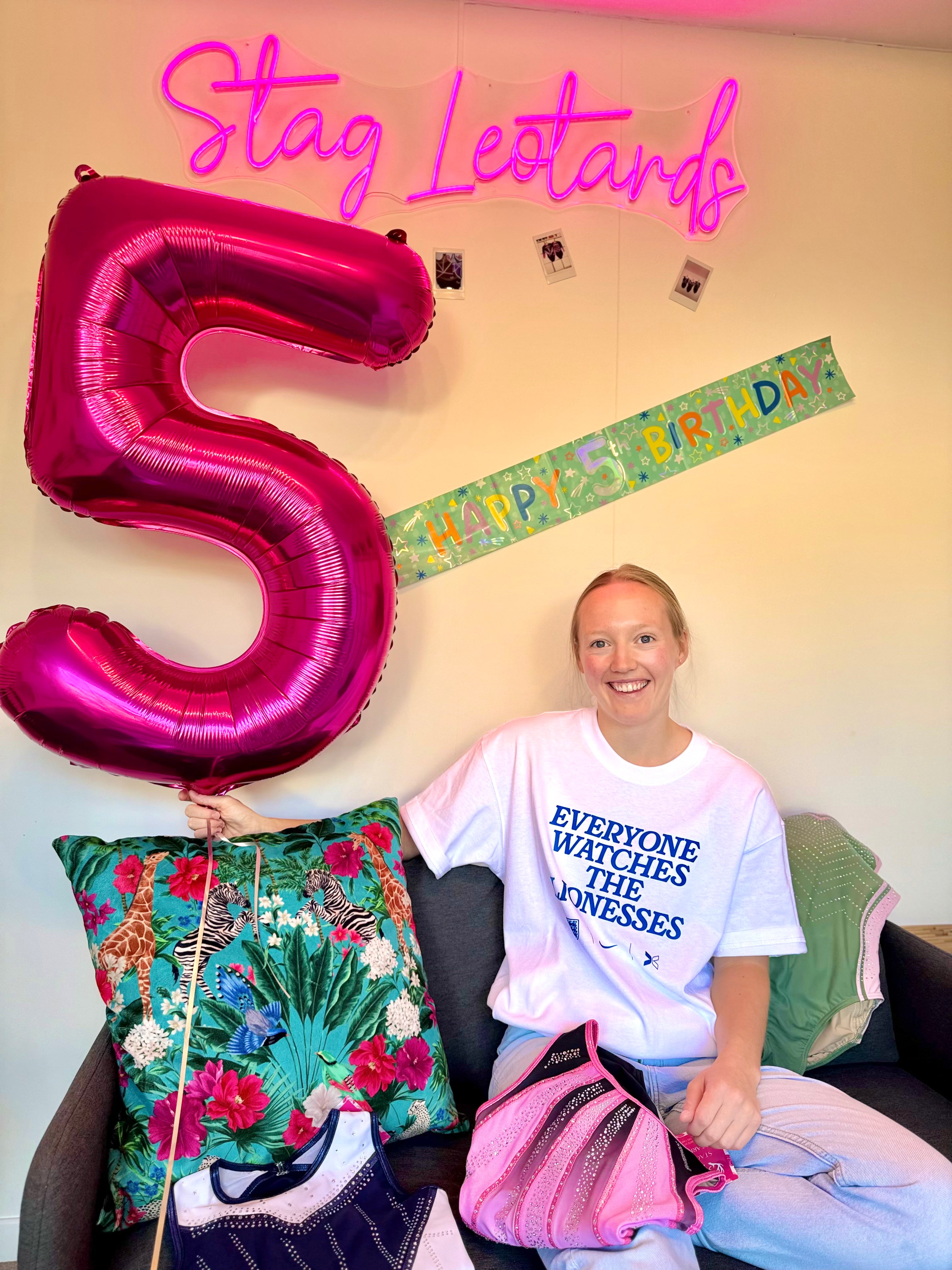 5 years of Stag Leotards - Stag Gymnastics Leotards