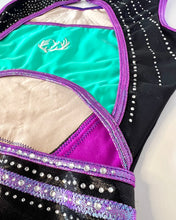 Load image into Gallery viewer, Aurora Leotard - Back Close-Up 3 - Stag Gymnastics Leotards
