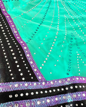 Load image into Gallery viewer, Aurora Leotard - Front Close-Up - Stag Gymnastics Leotards
