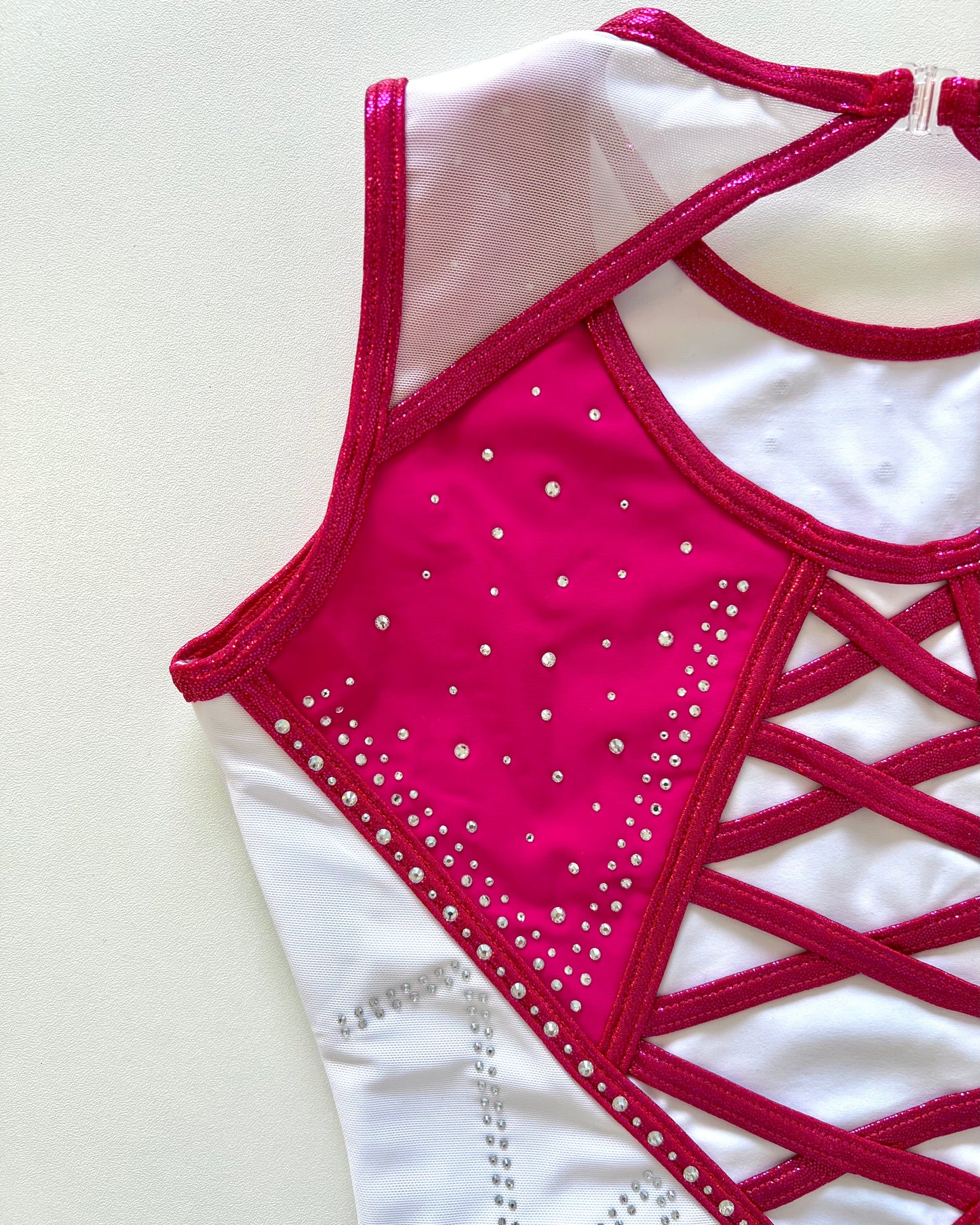 Cerise Sparkle Leotard - Stag Gymnastics Leotards