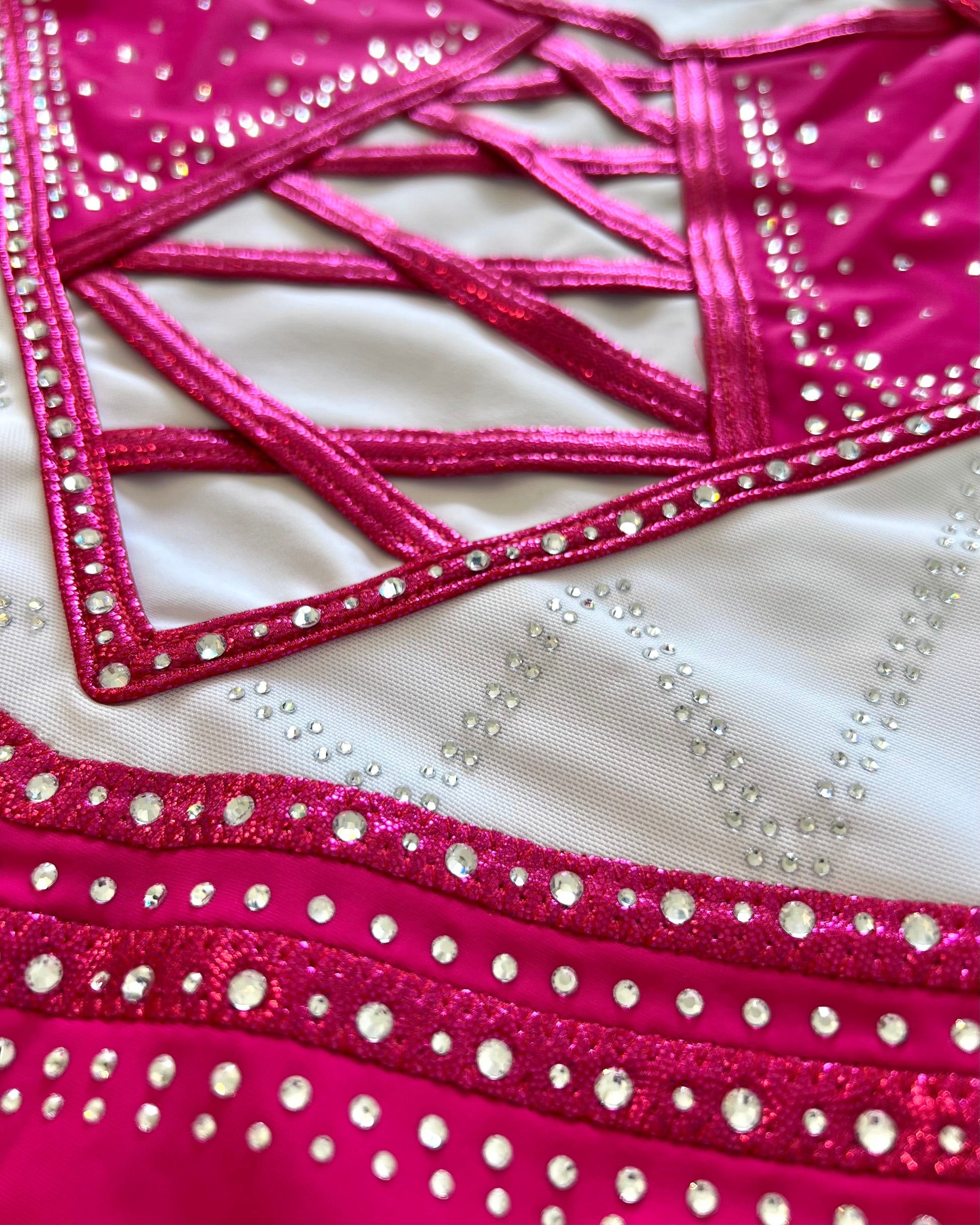 Cerise Sparkle Leotard - Stag Gymnastics Leotards