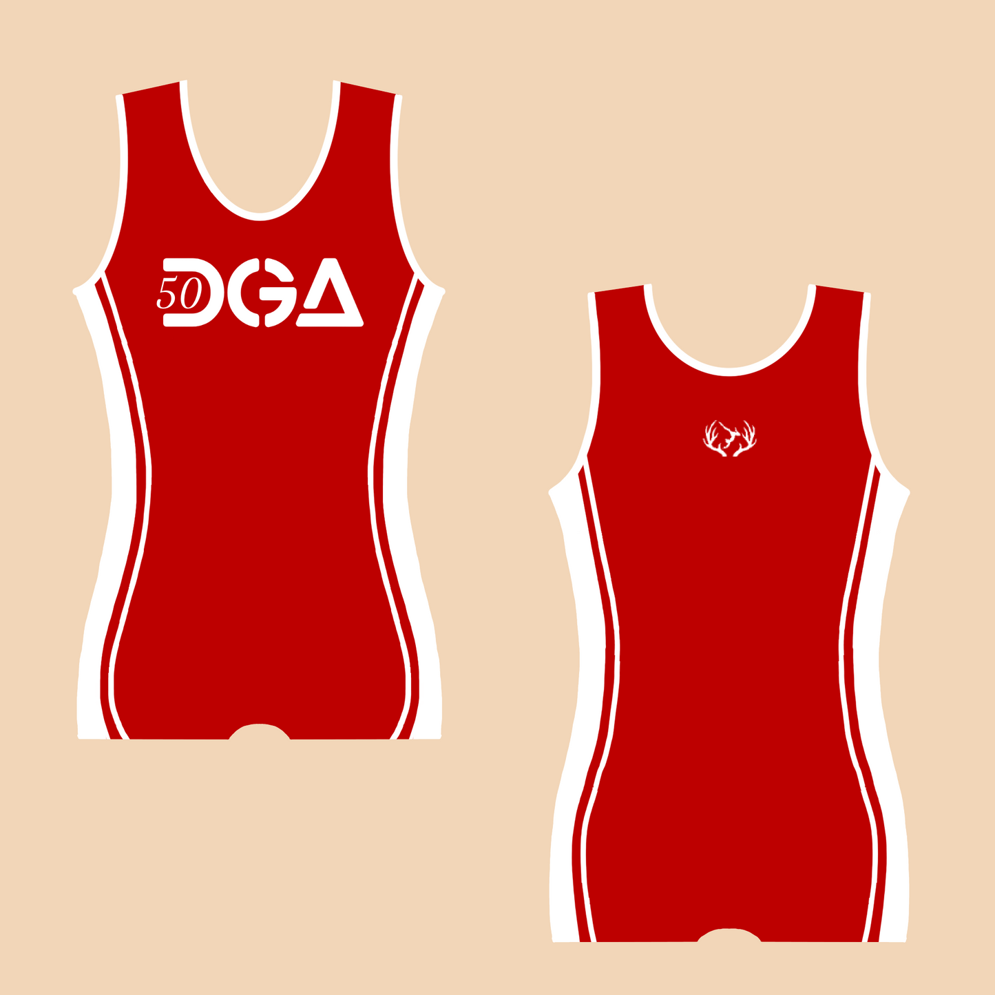 Deeside Gymnastics Academy - Boy's 50th Edition Unitard - Stag Gymnastics Leotards