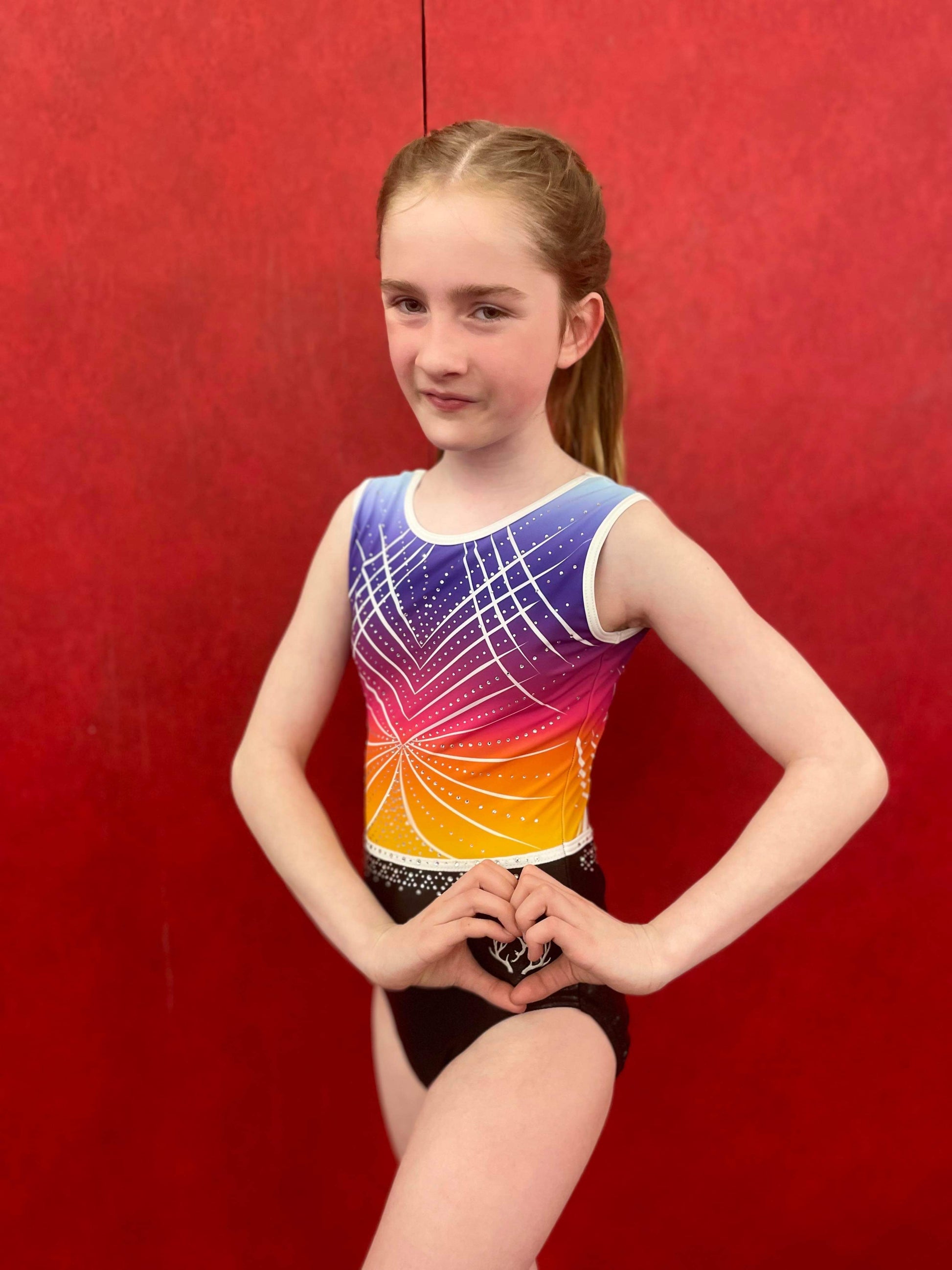 Fiesta Leotard - Stag Gymnastics Leotards
