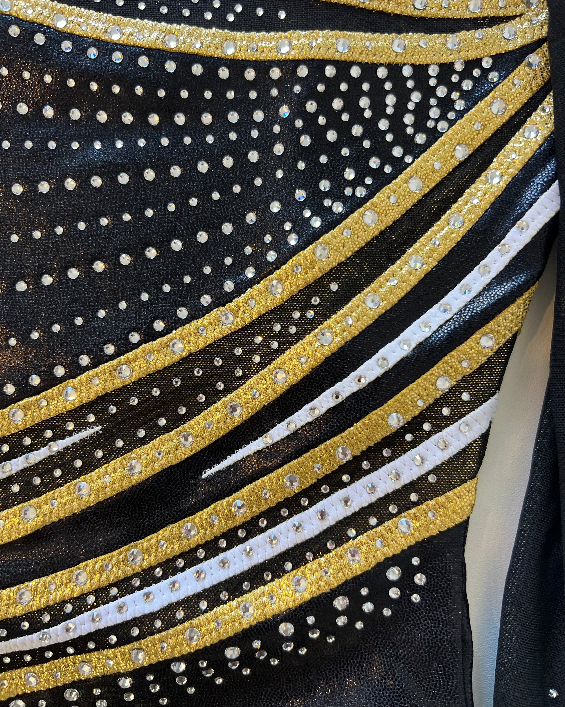 Golden Spark Leotard - Stag Gymnastics Leotards