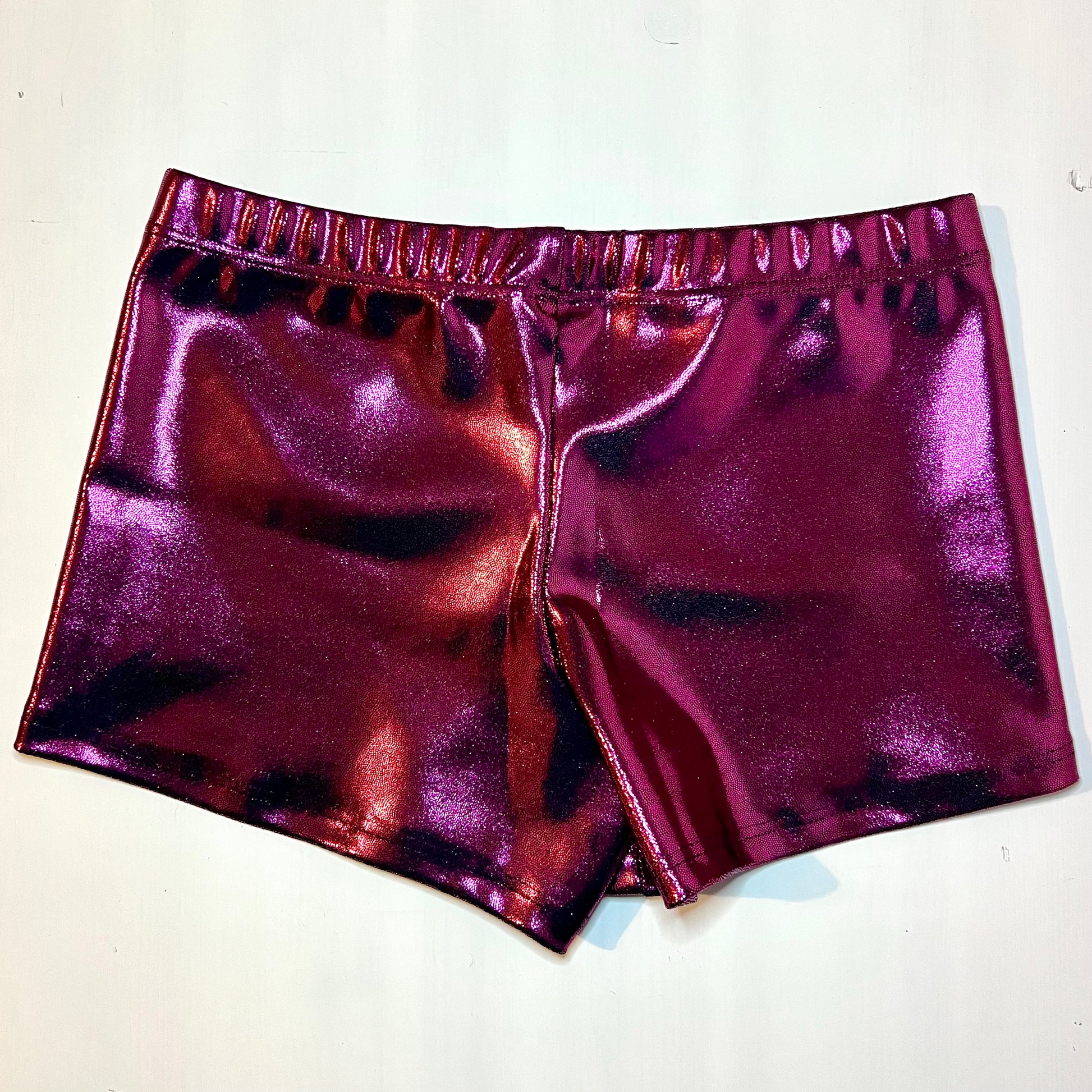 GymtastiX Gymnastics Club - Blackberry Mystique Shorts - Stag Gymnastics Leotards
