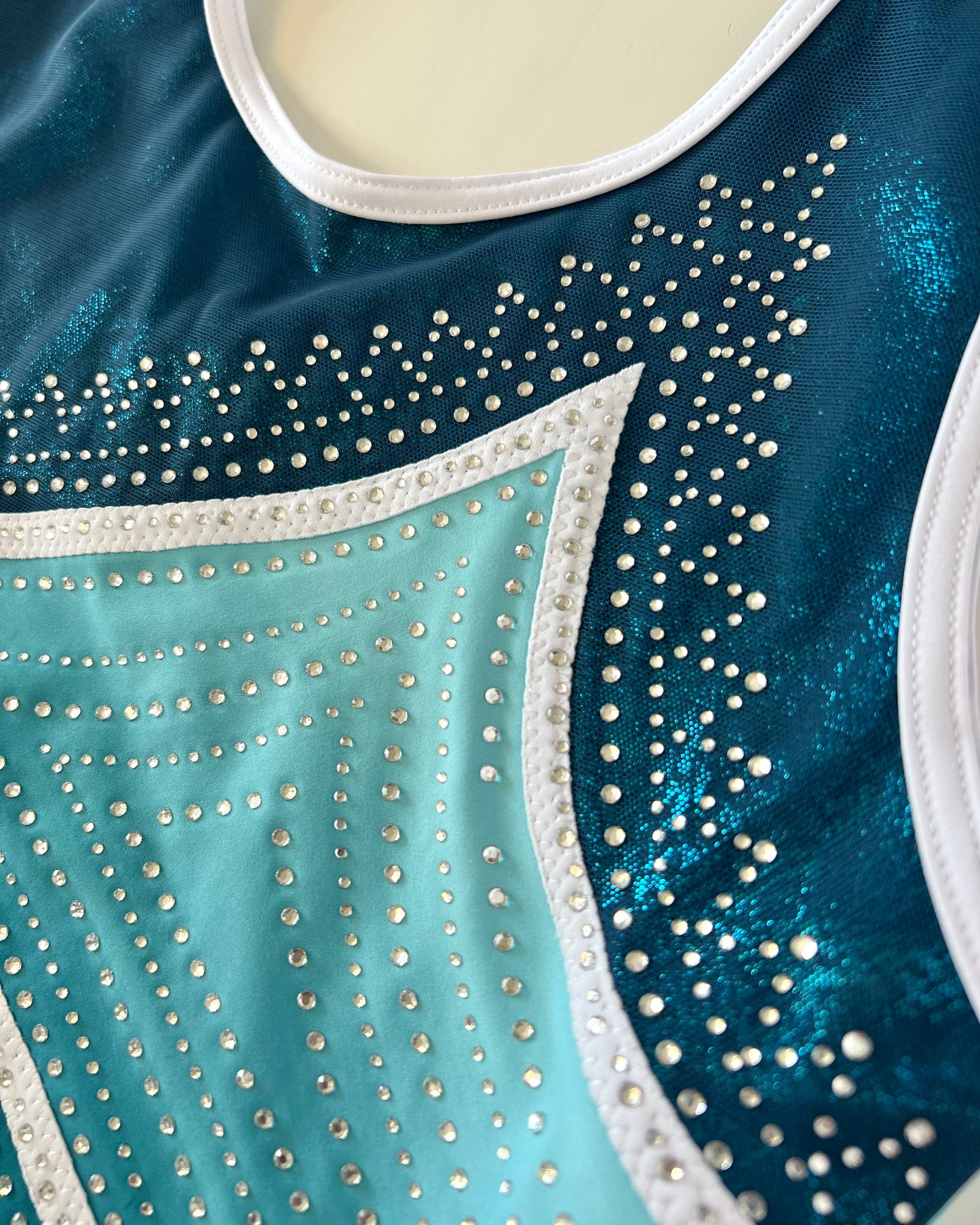 Harbour Lights Leotard - Front Close-Up 1 - Stag Gymnastics Leotards