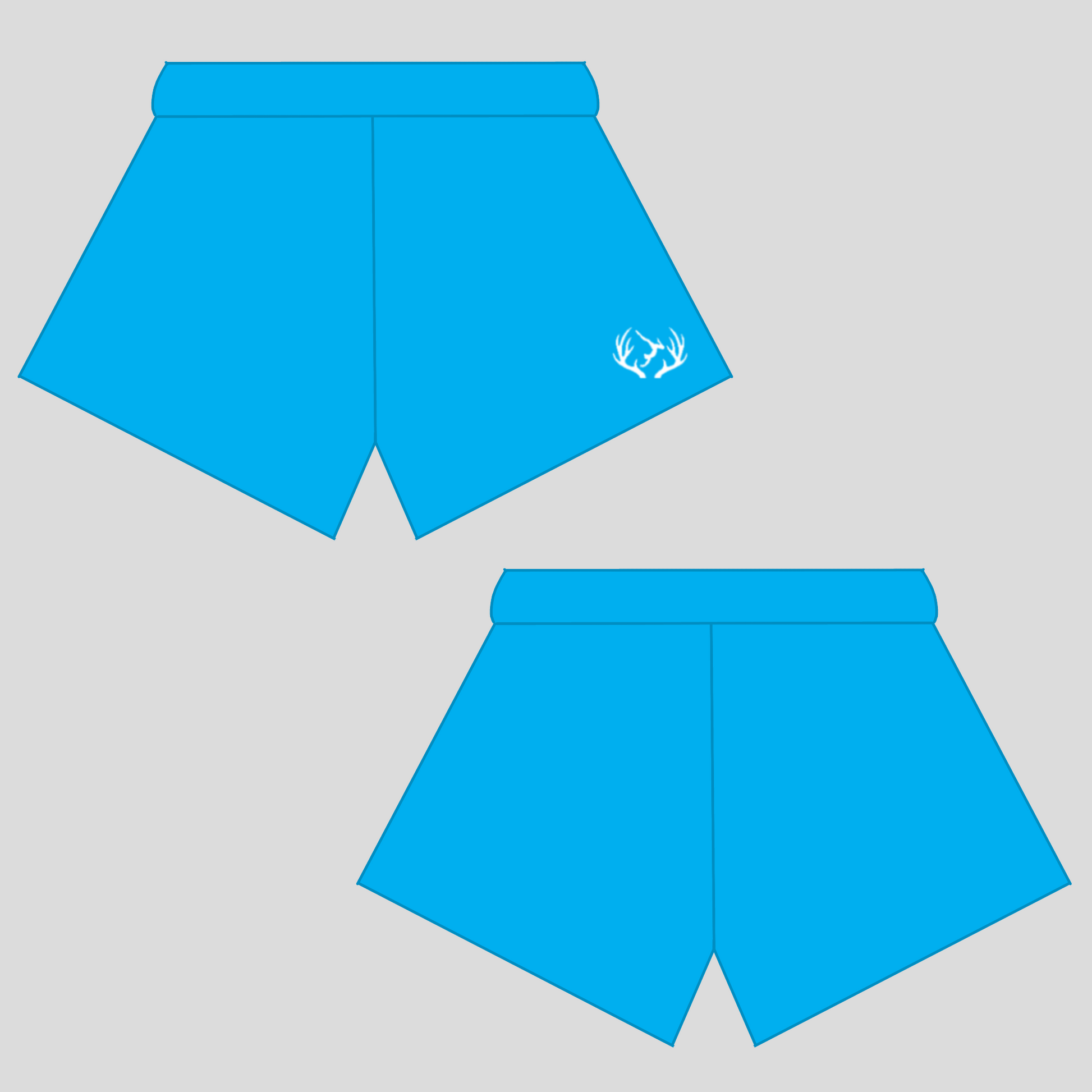 HiTide Gymnastics Club - Boy's Shorts - Stag Gymnastics Leotards