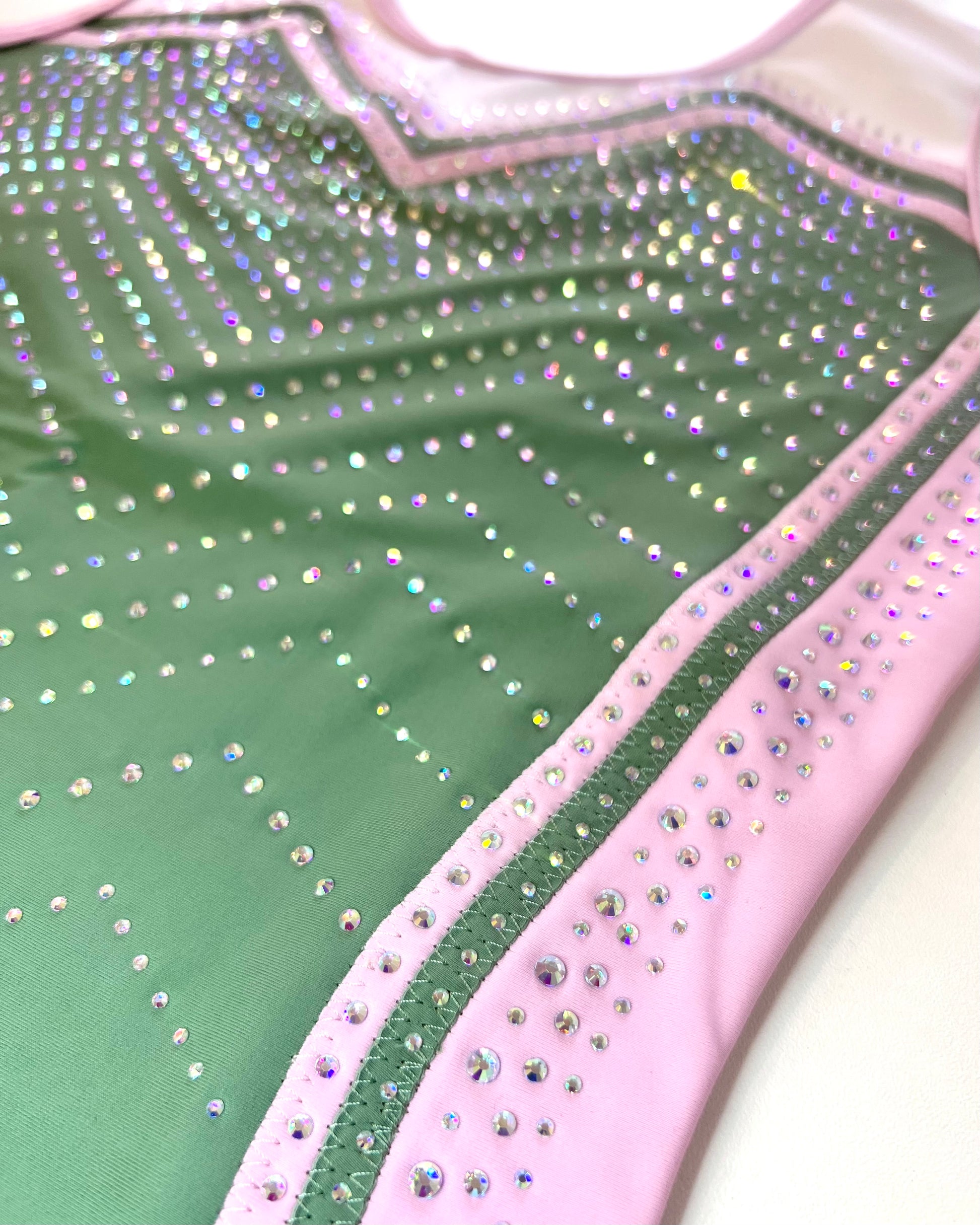 Khaki Blush Leotard - Stag Gymnastics Leotards