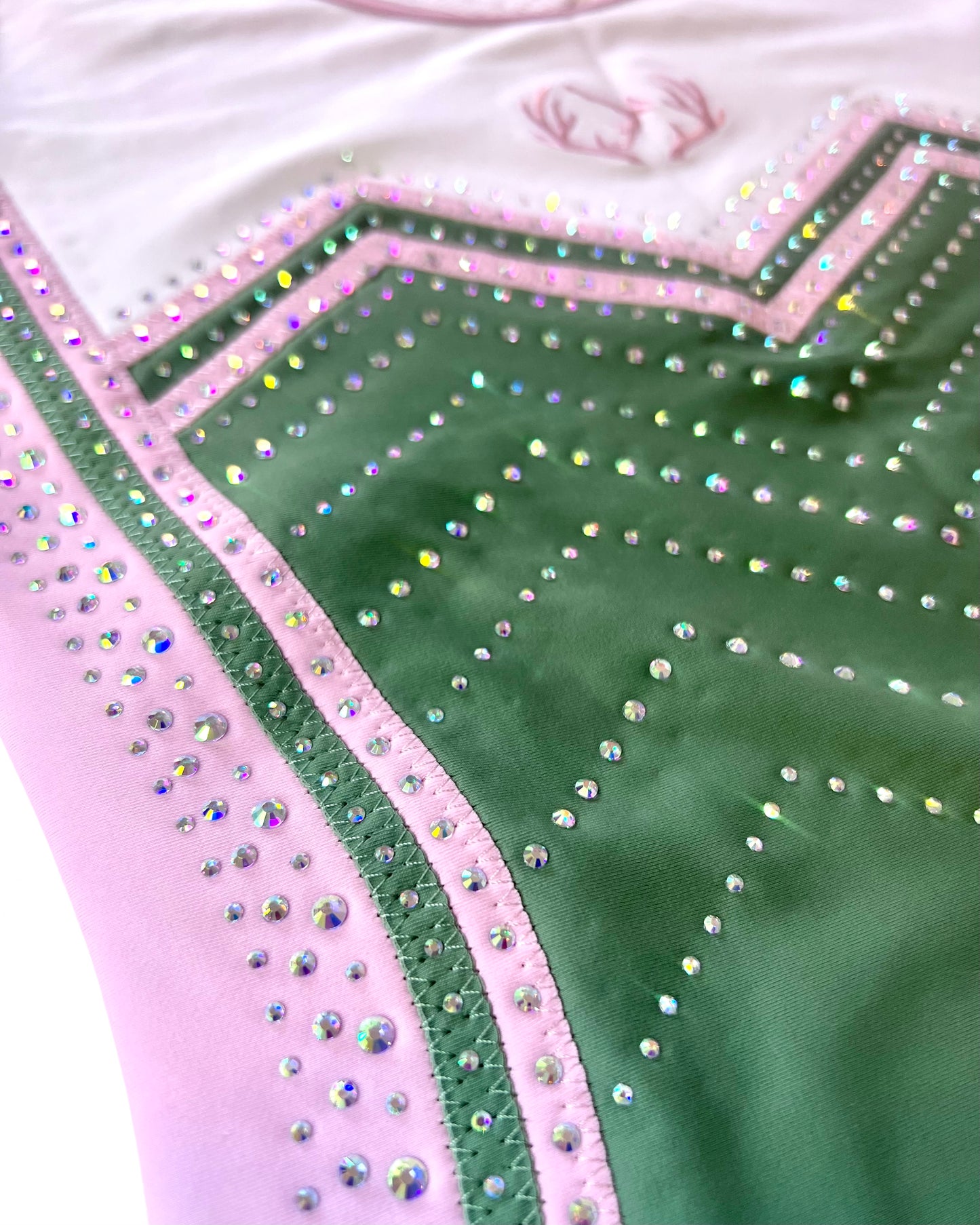 Khaki Blush Leotard - Stag Gymnastics Leotards