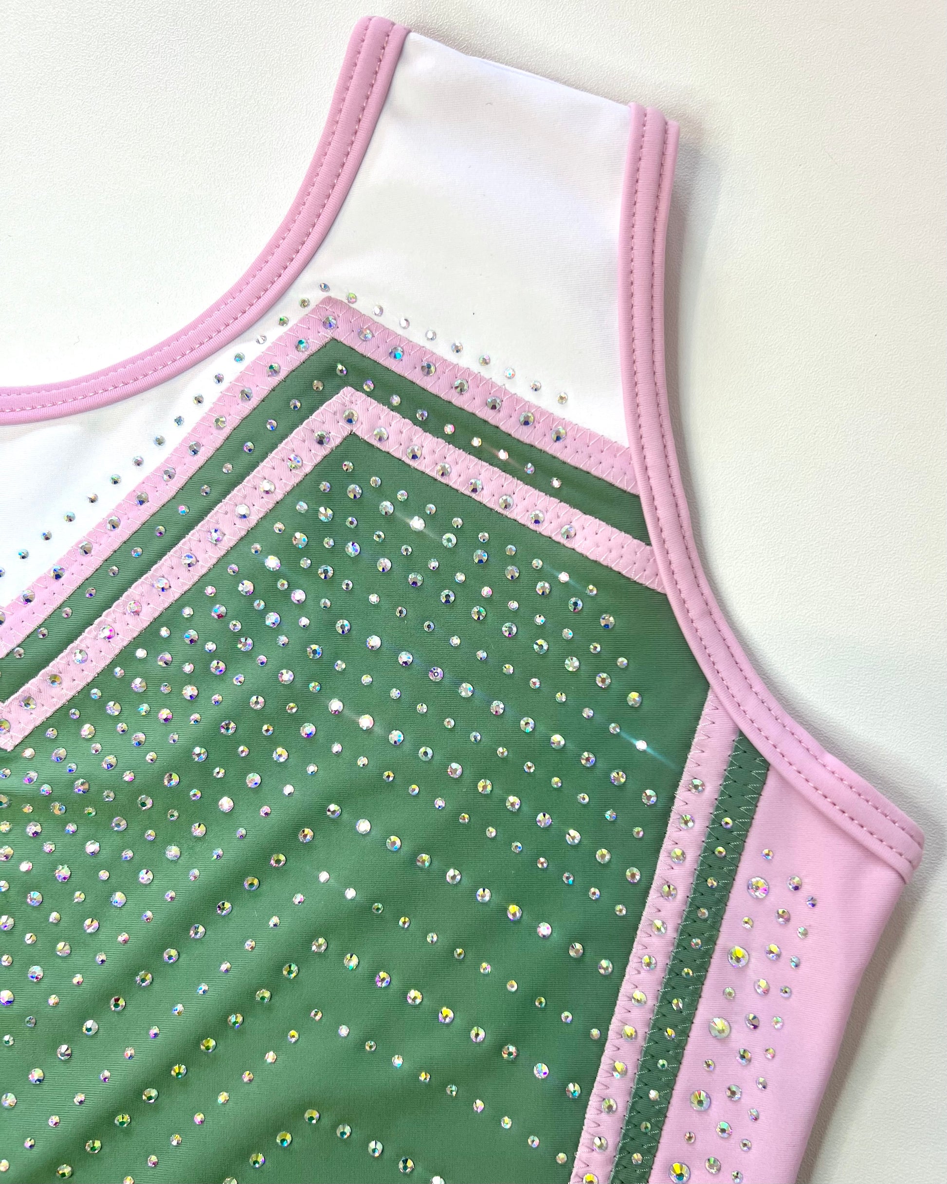 Khaki Blush Leotard - Stag Gymnastics Leotards