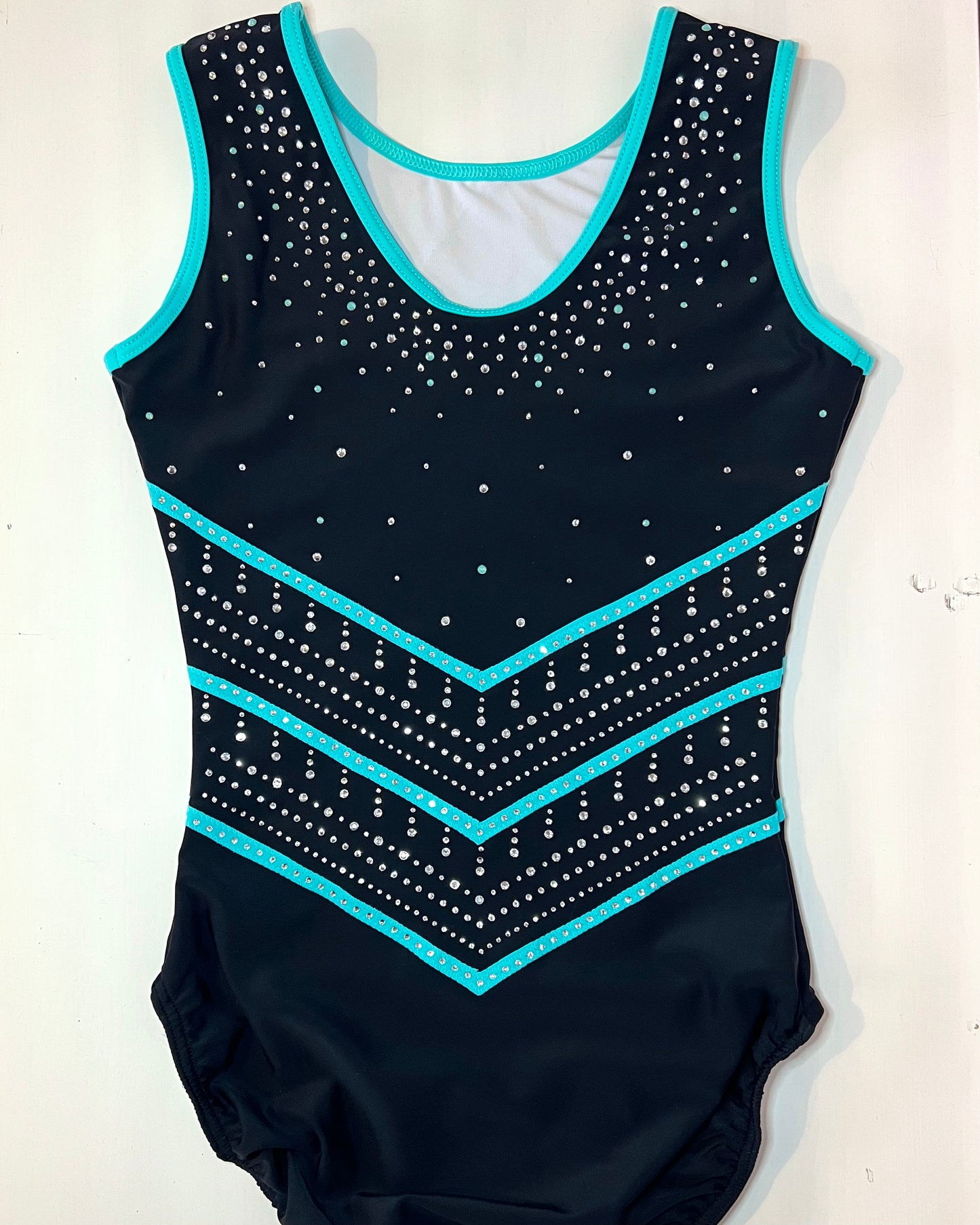 Midnight Mint Leotard - Stag Gymnastics Leotards