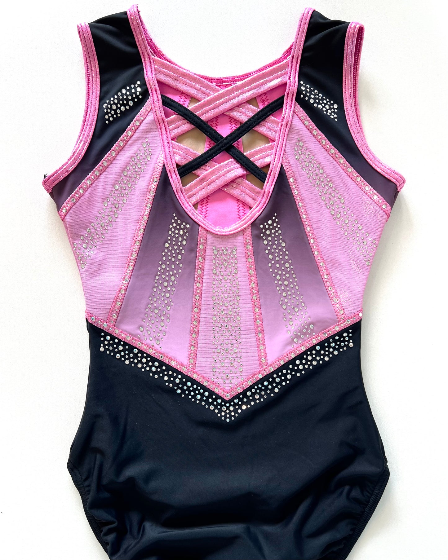 Midnight Rose Leotard - Stag Gymnastics Leotards