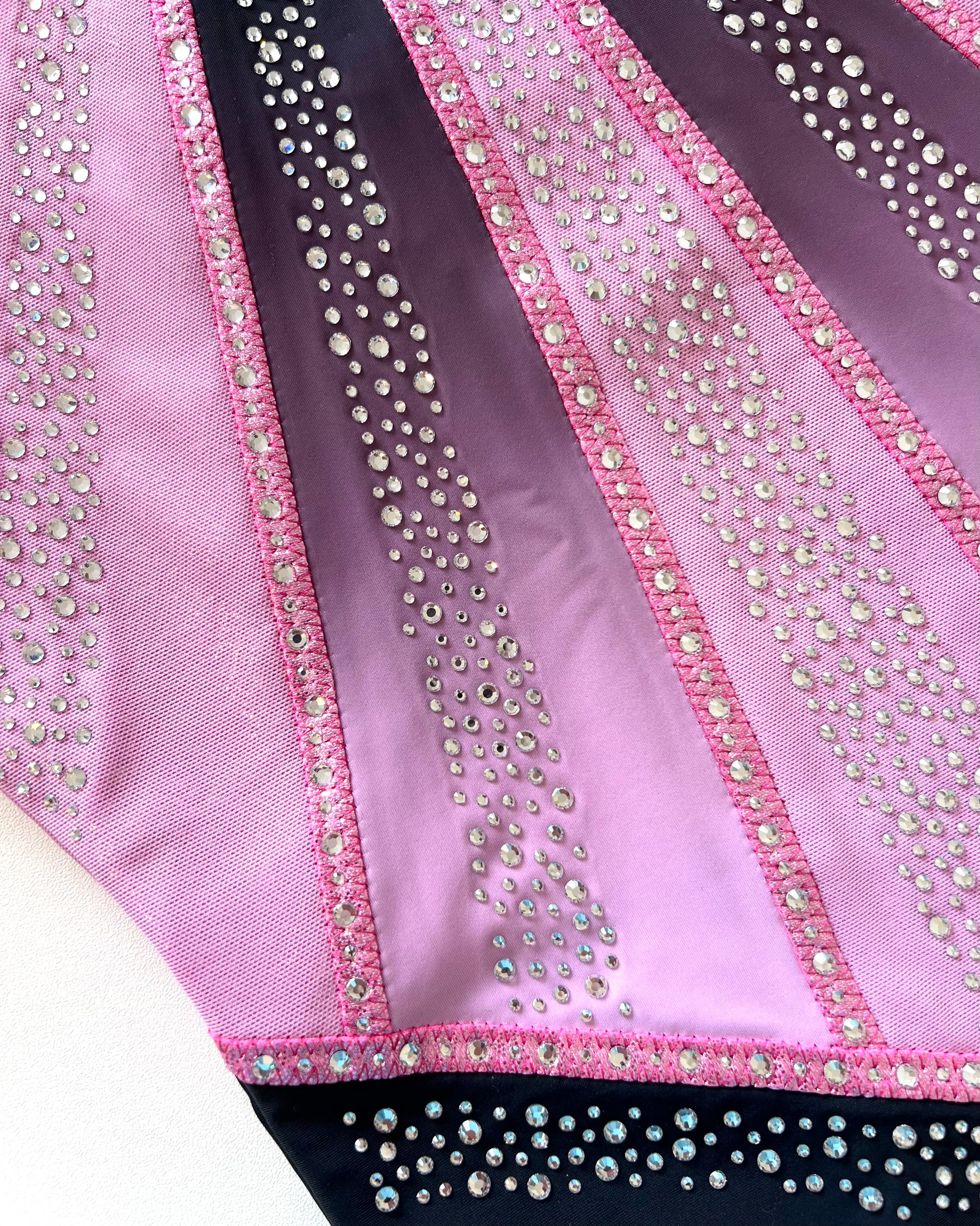 Midnight Rose Leotard - Stag Gymnastics Leotards