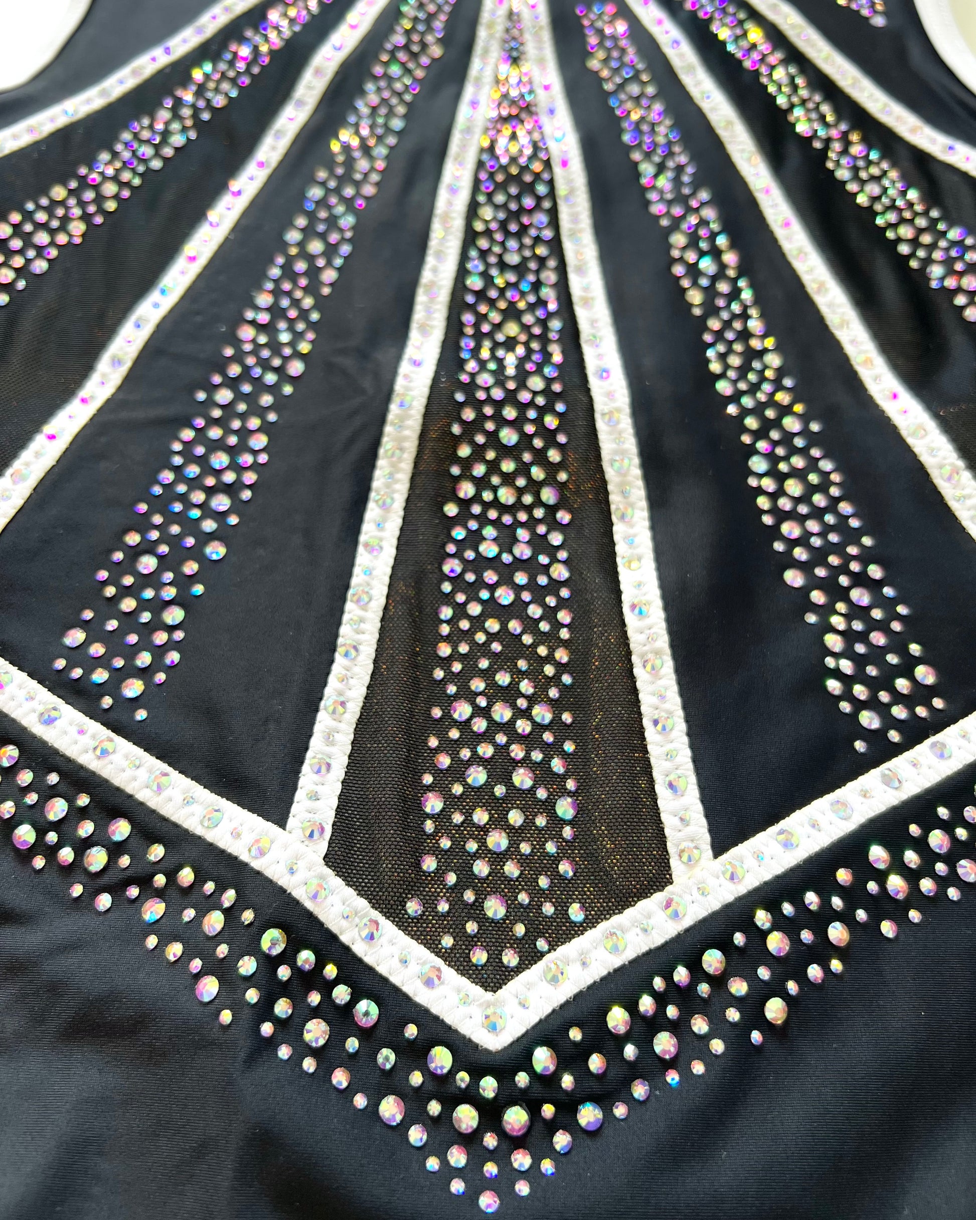 Midnight Silver Leotard - Stag Gymnastics Leotards