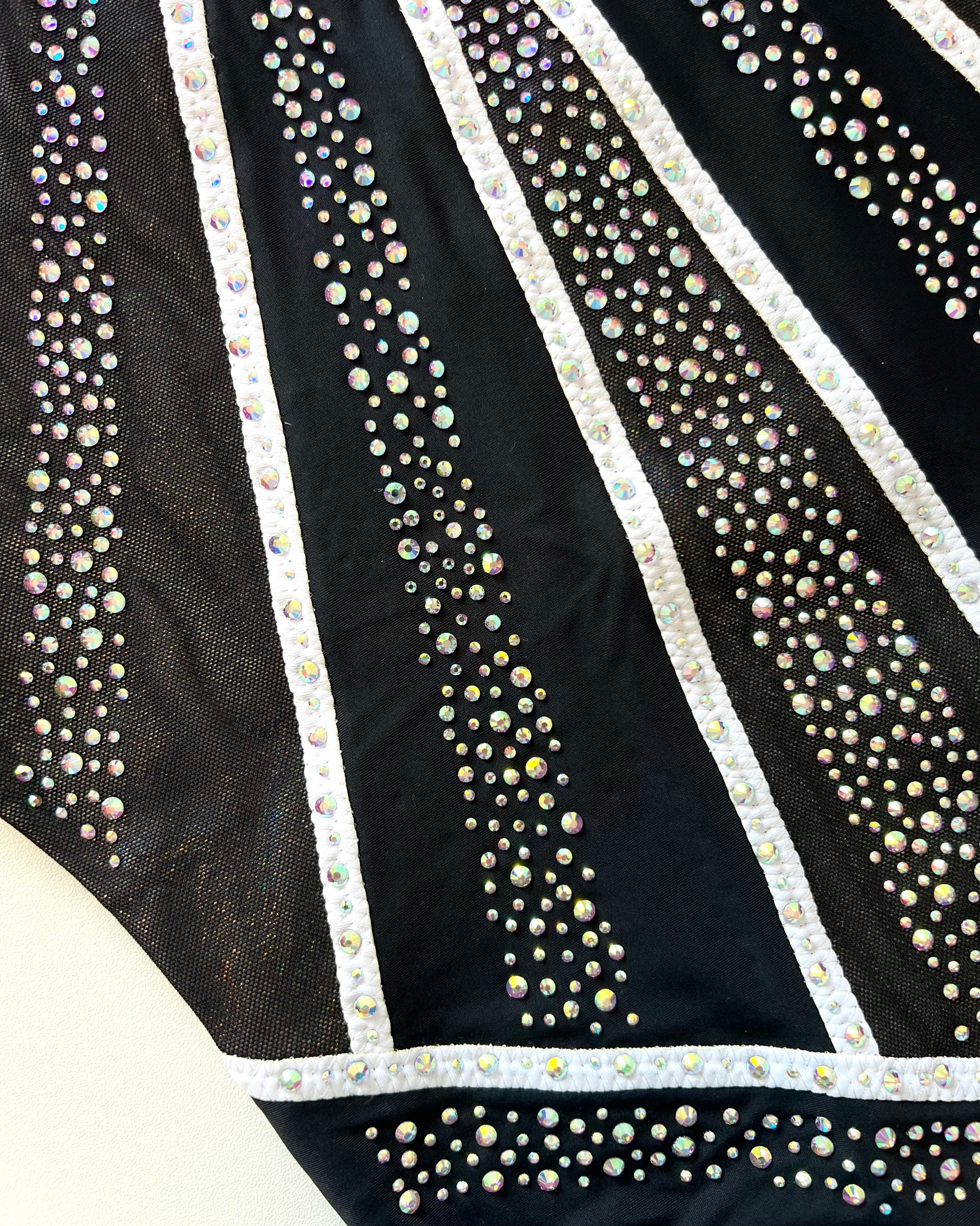 Midnight Silver Leotard - Stag Gymnastics Leotards