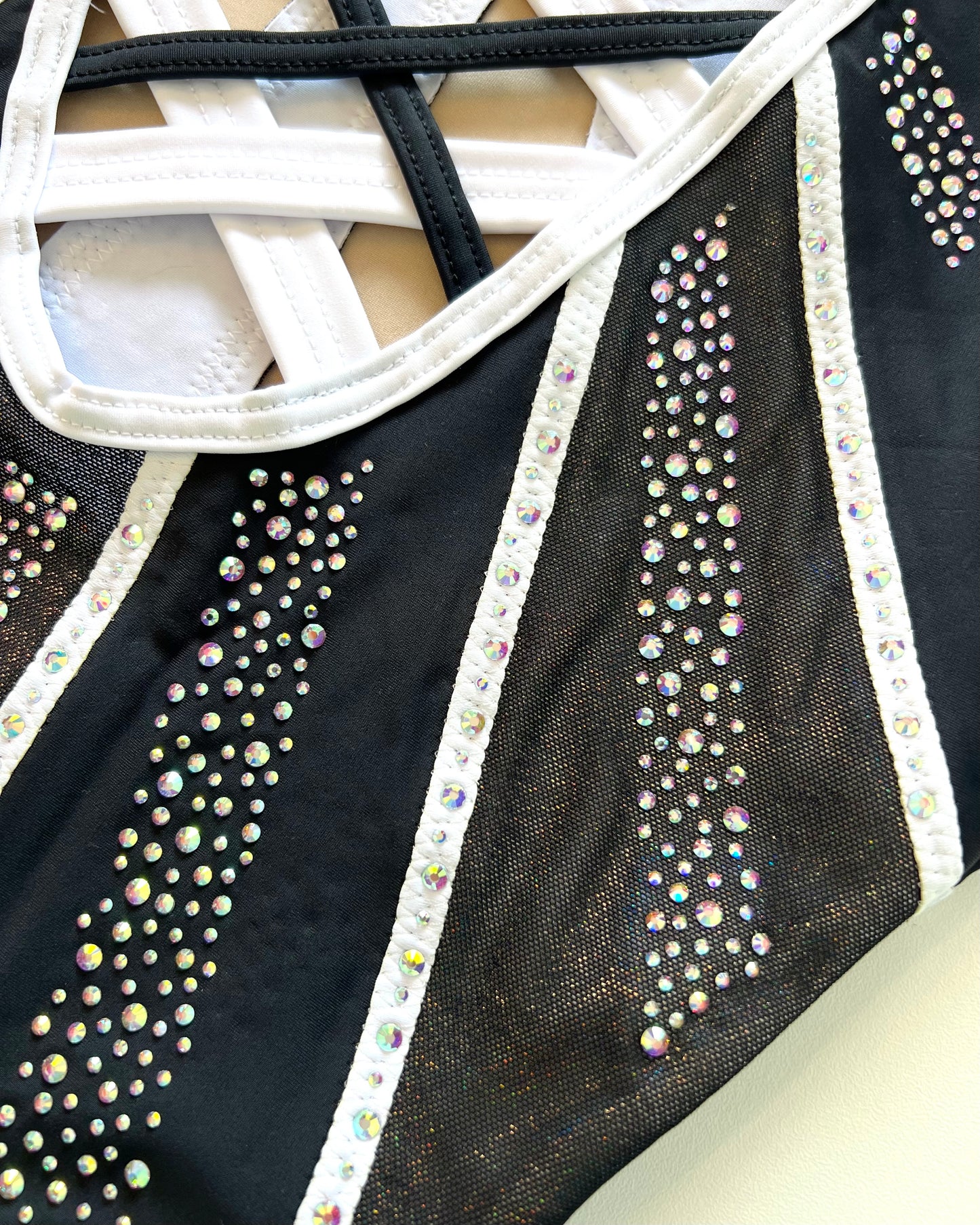 Midnight Silver Leotard - Stag Gymnastics Leotards