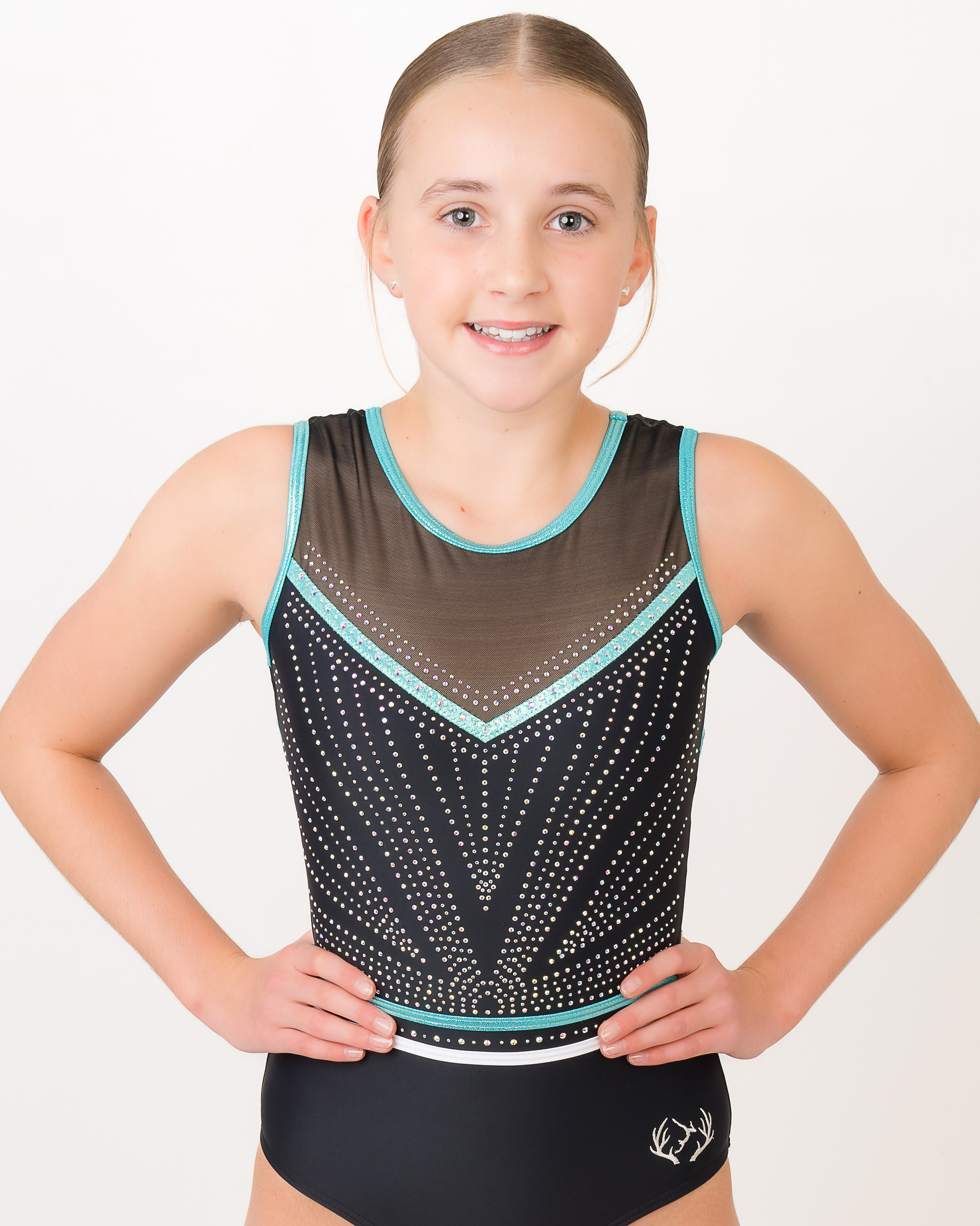 Moonlight Mint Leotard - Stag Gymnastics Leotards
