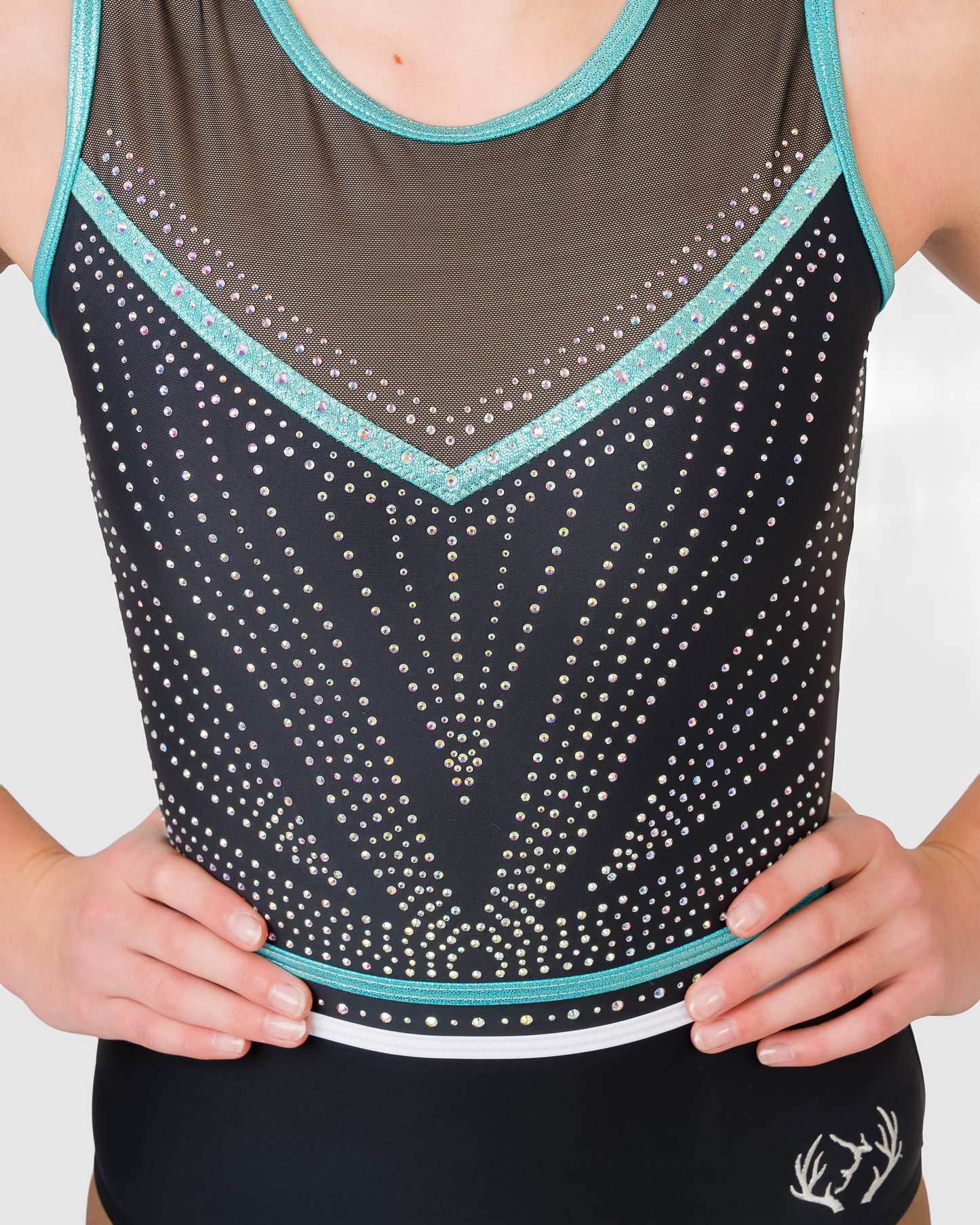 Moonlight Mint Leotard - Stag Gymnastics Leotards