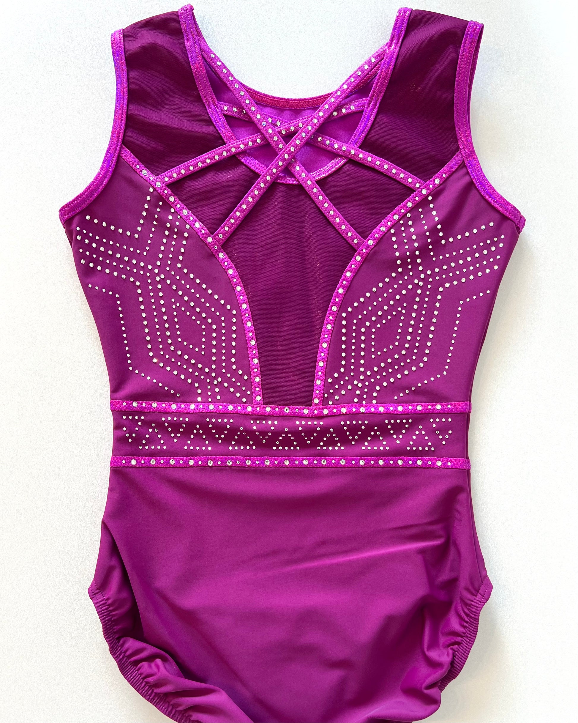 Mulberry Leotard - Stag Gymnastics Leotards
