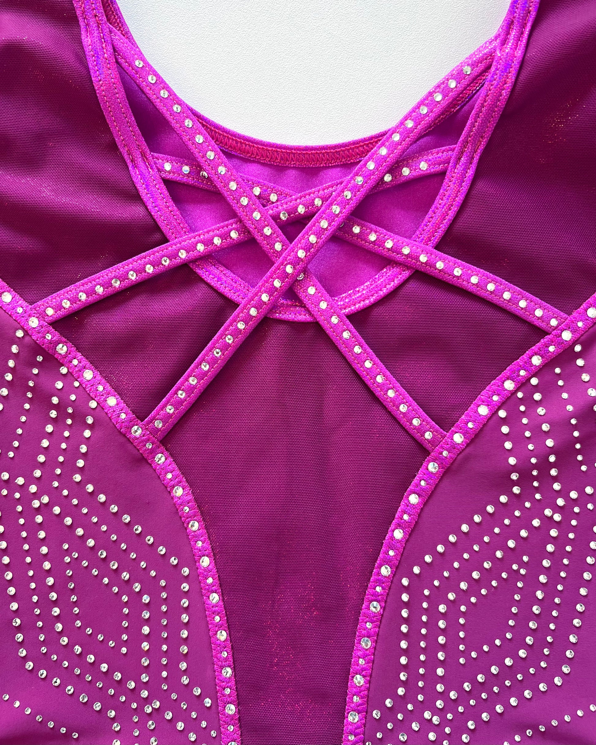 Mulberry Leotard - Stag Gymnastics Leotards