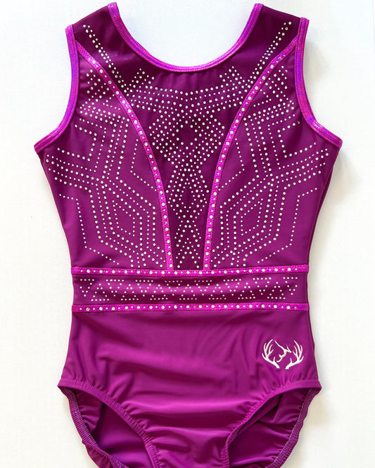 Mulberry Leotard - Stag Gymnastics Leotards