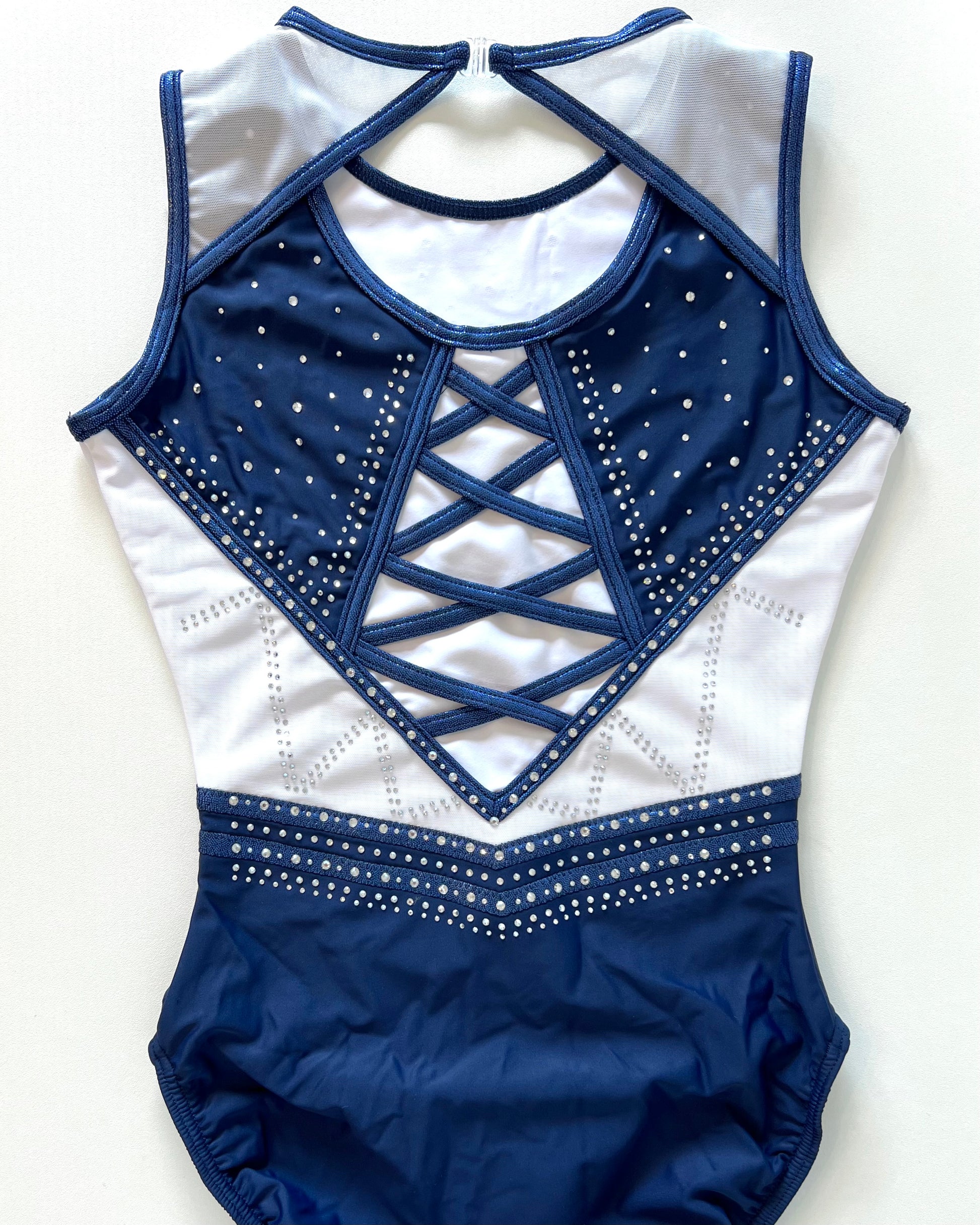 Navy Nova Leotard - Stag Gymnastics Leotards