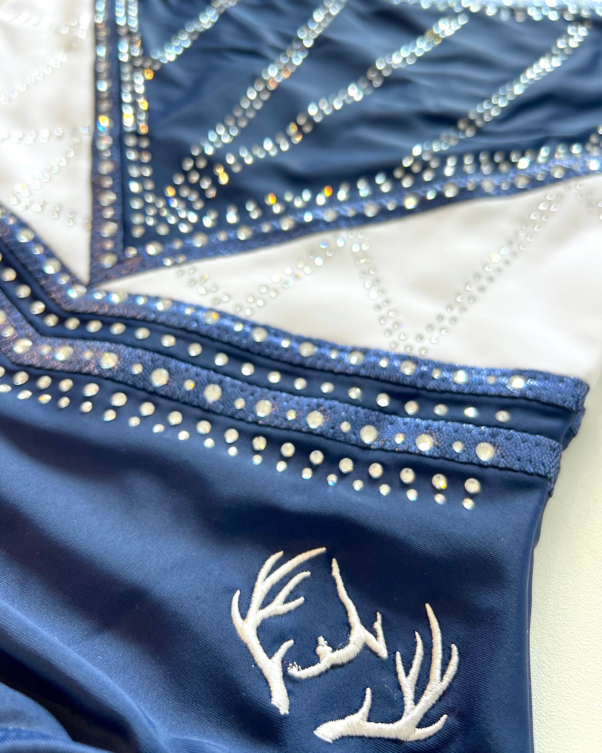Navy Nova Leotard - Stag Gymnastics Leotards