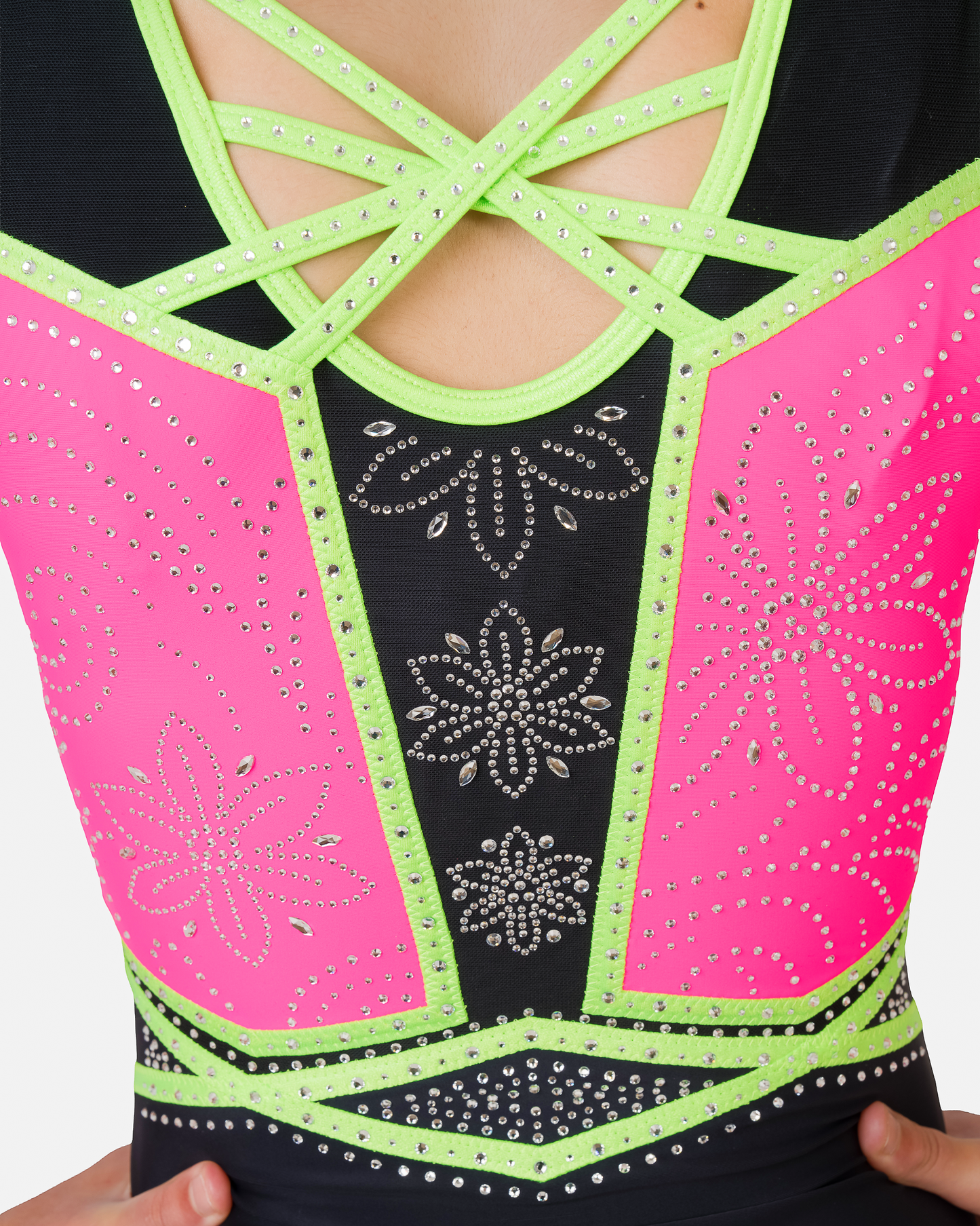 Neon Flora Leotard - Stag Gymnastics Leotards