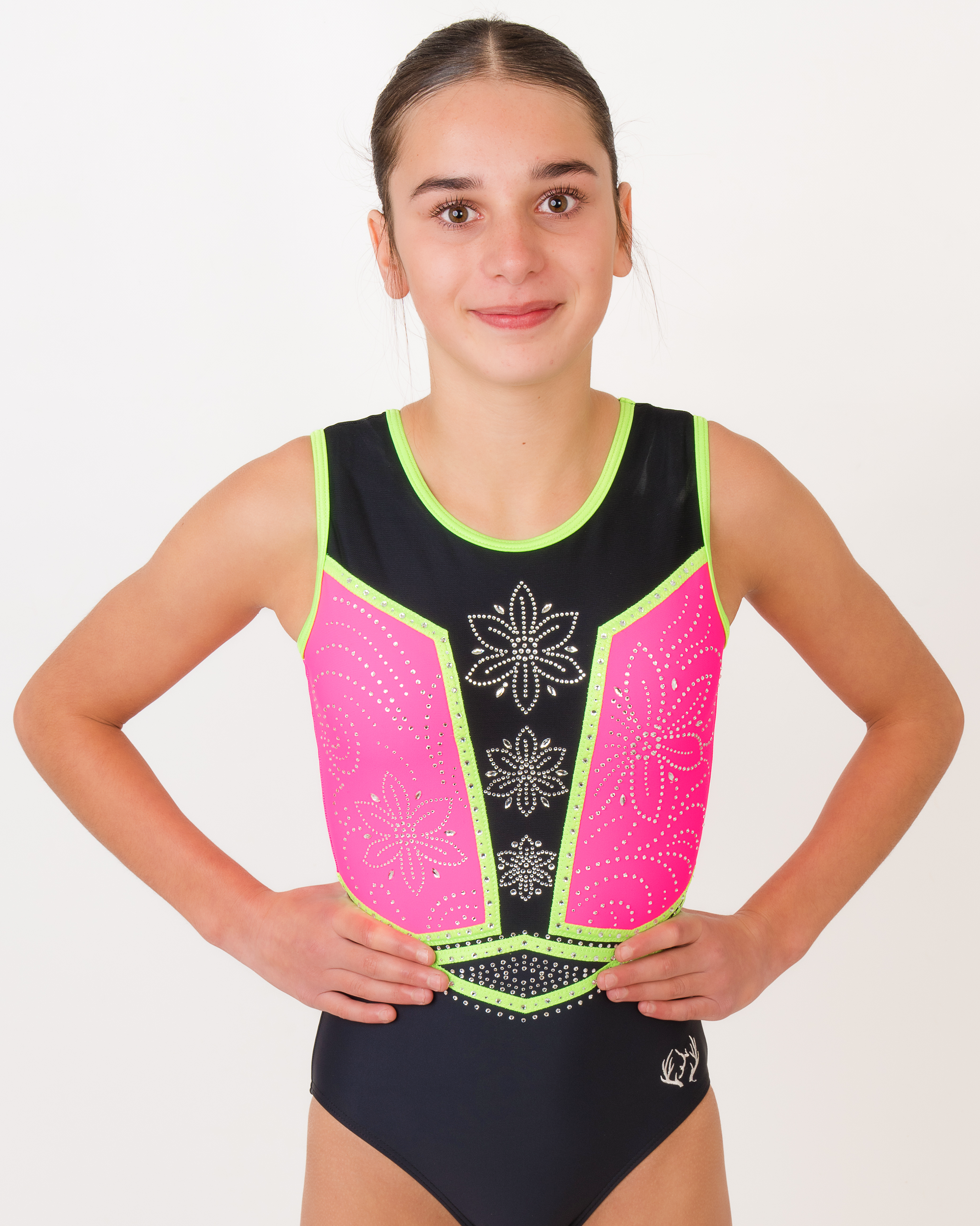 Neon Flora Leotard - Stag Gymnastics Leotards
