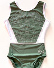 Load image into Gallery viewer, Olive Shimmer Leotard - Stag Gymnastics Leotards
