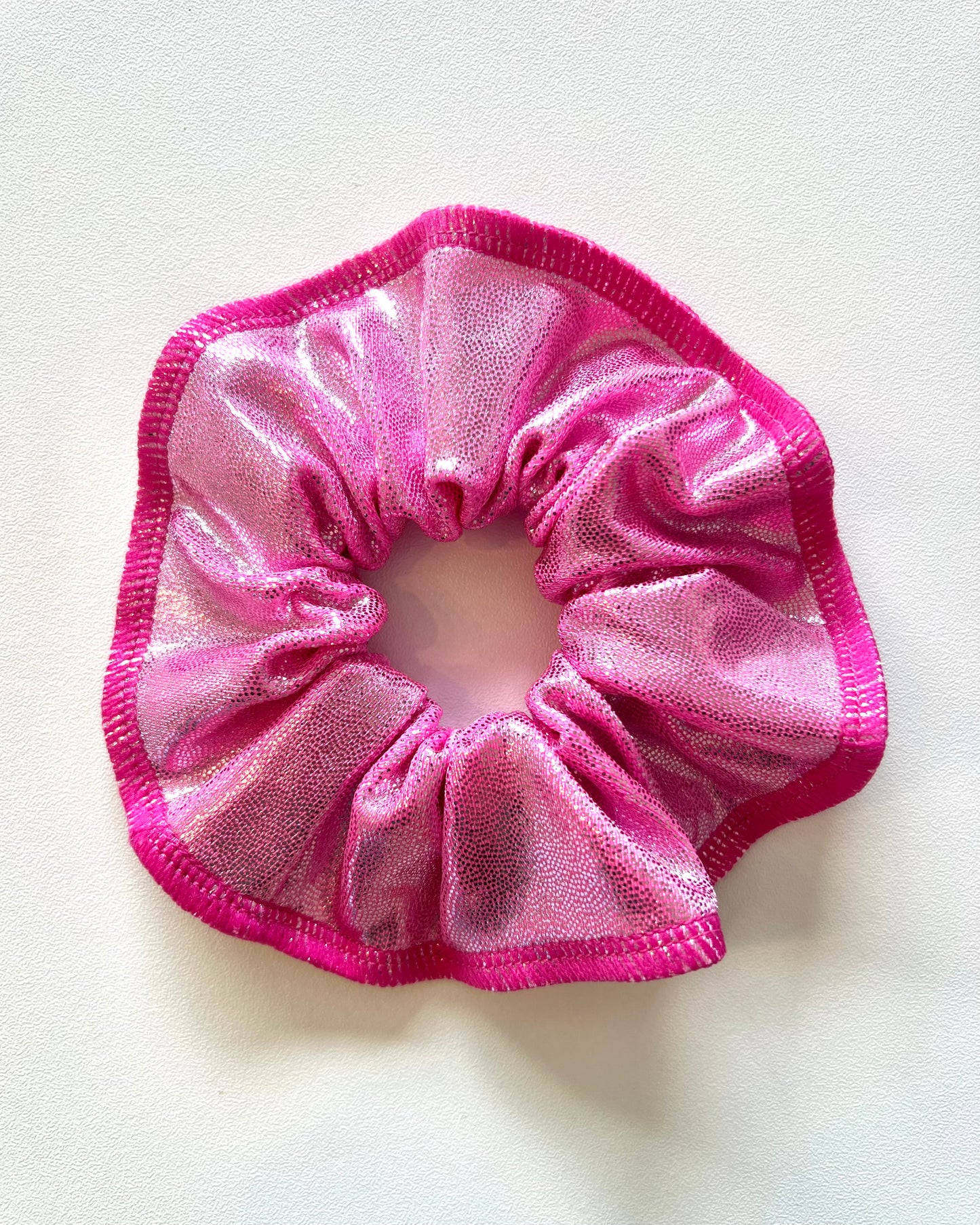 Perfectly Pink Mystique Scrunchie - Stag Gymnastics Leotards