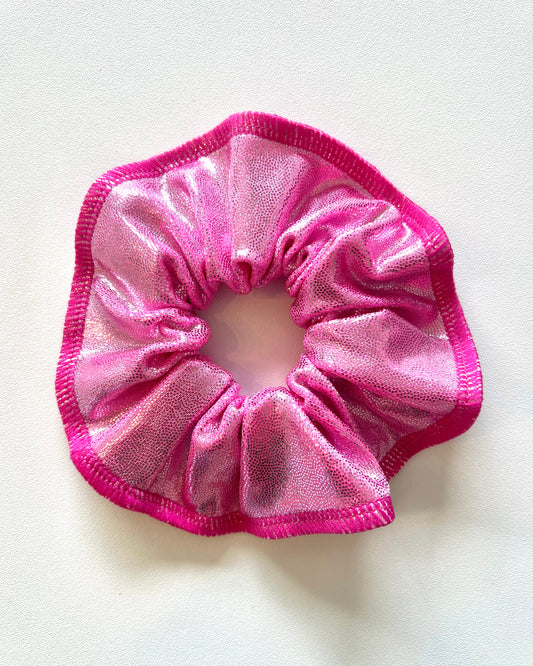 Perfectly Pink Mystique Scrunchie - Stag Gymnastics Leotards
