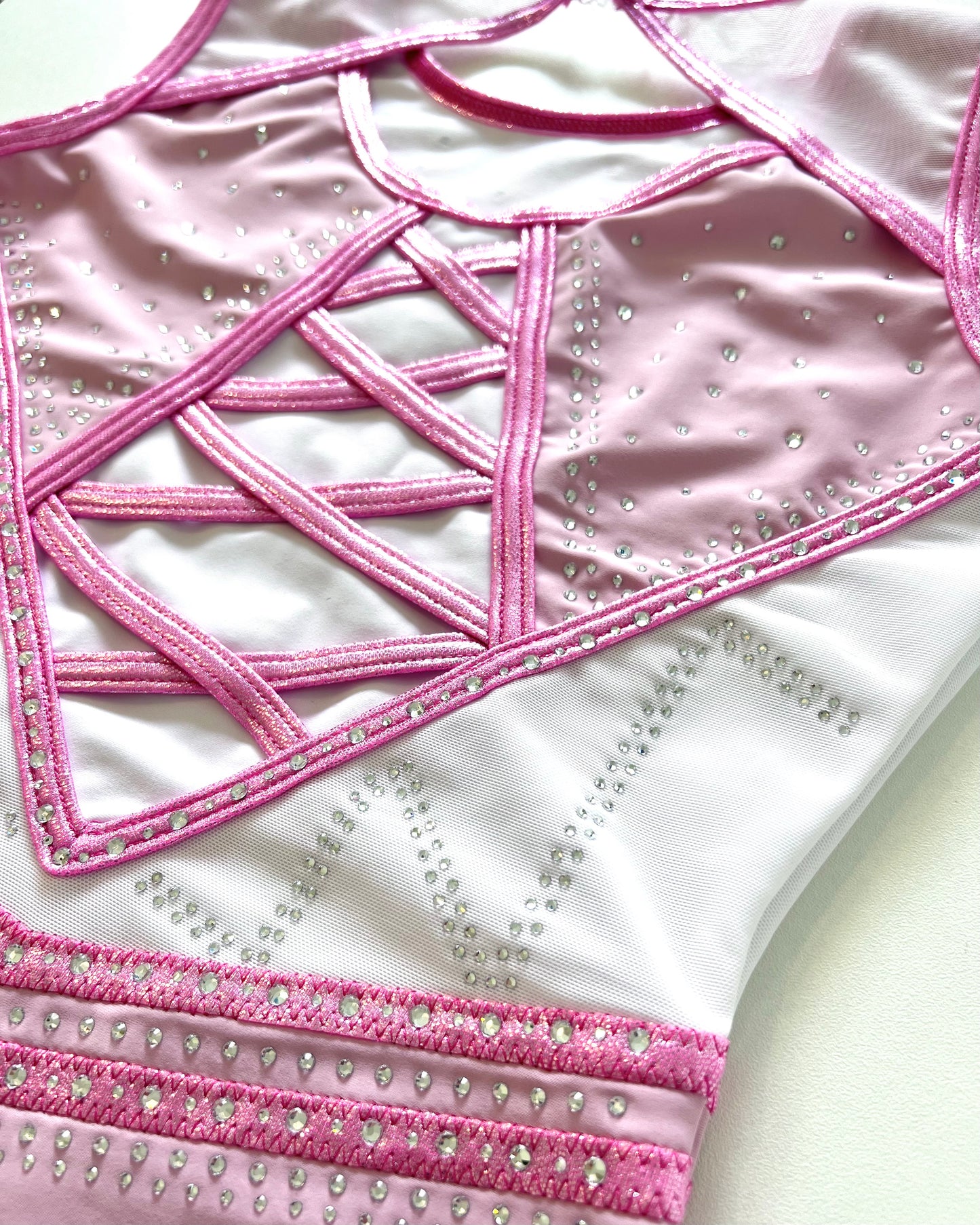 Pink Pirouette Leotard - Stag Gymnastics Leotards
