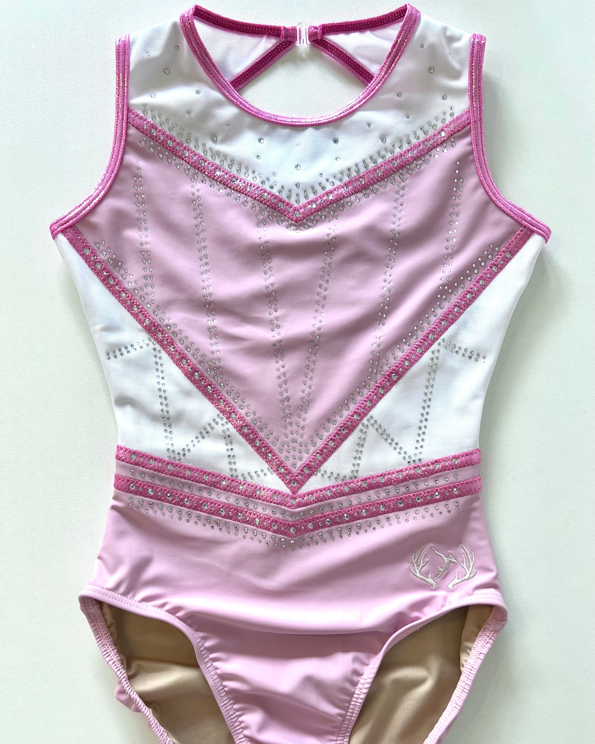 Pink Pirouette Leotard - Stag Gymnastics Leotards
