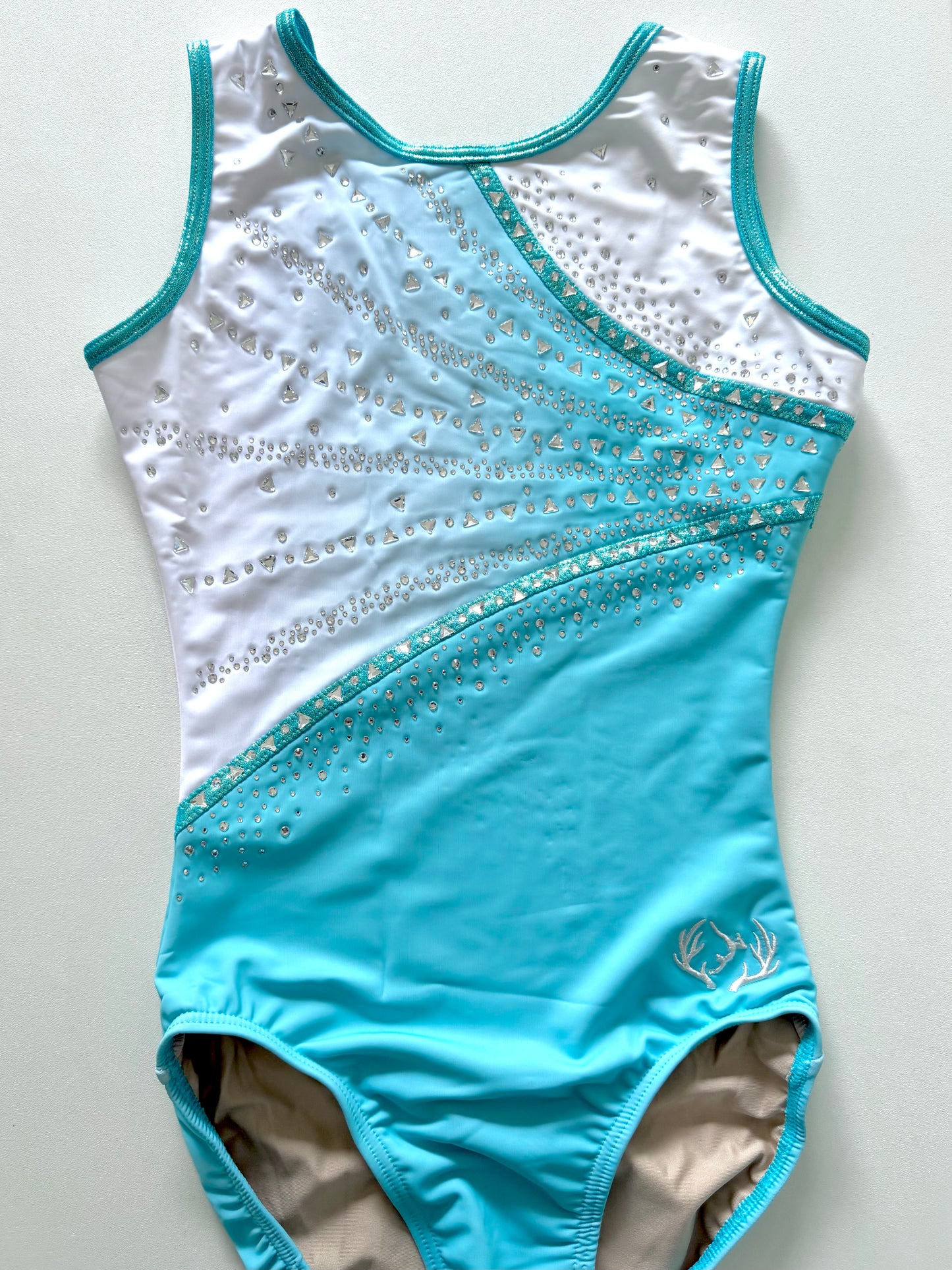 Sea glass leotard.