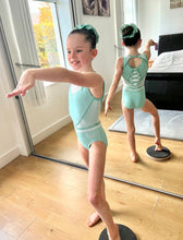 Load image into Gallery viewer, Sea Glass Leotard - Stag Gymnastics Leotards
