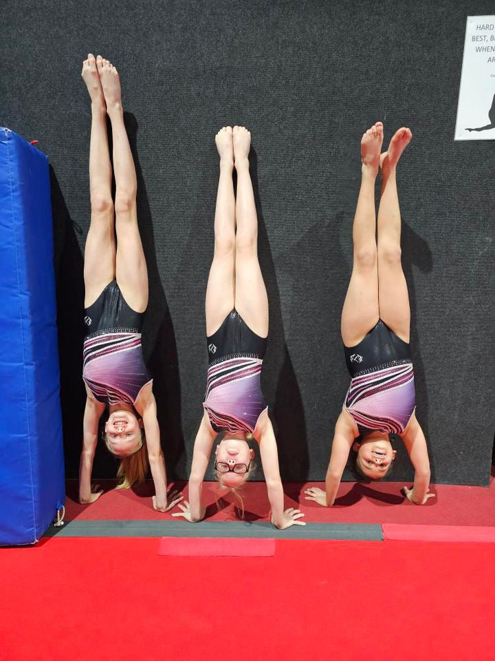 Sea Pink Leotard - Stag Gymnastics Leotards